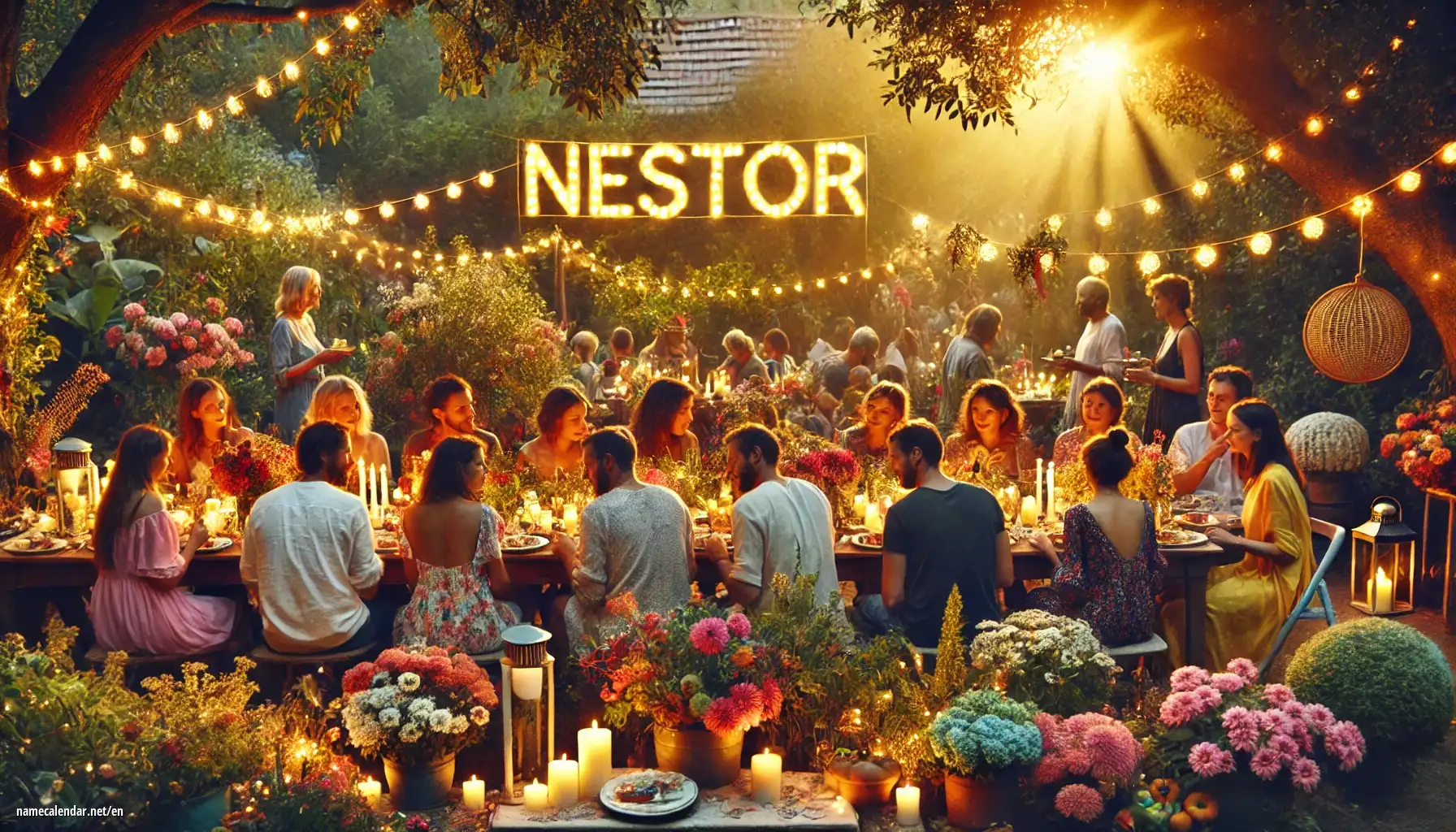 Celebration of name day and name - Nestor