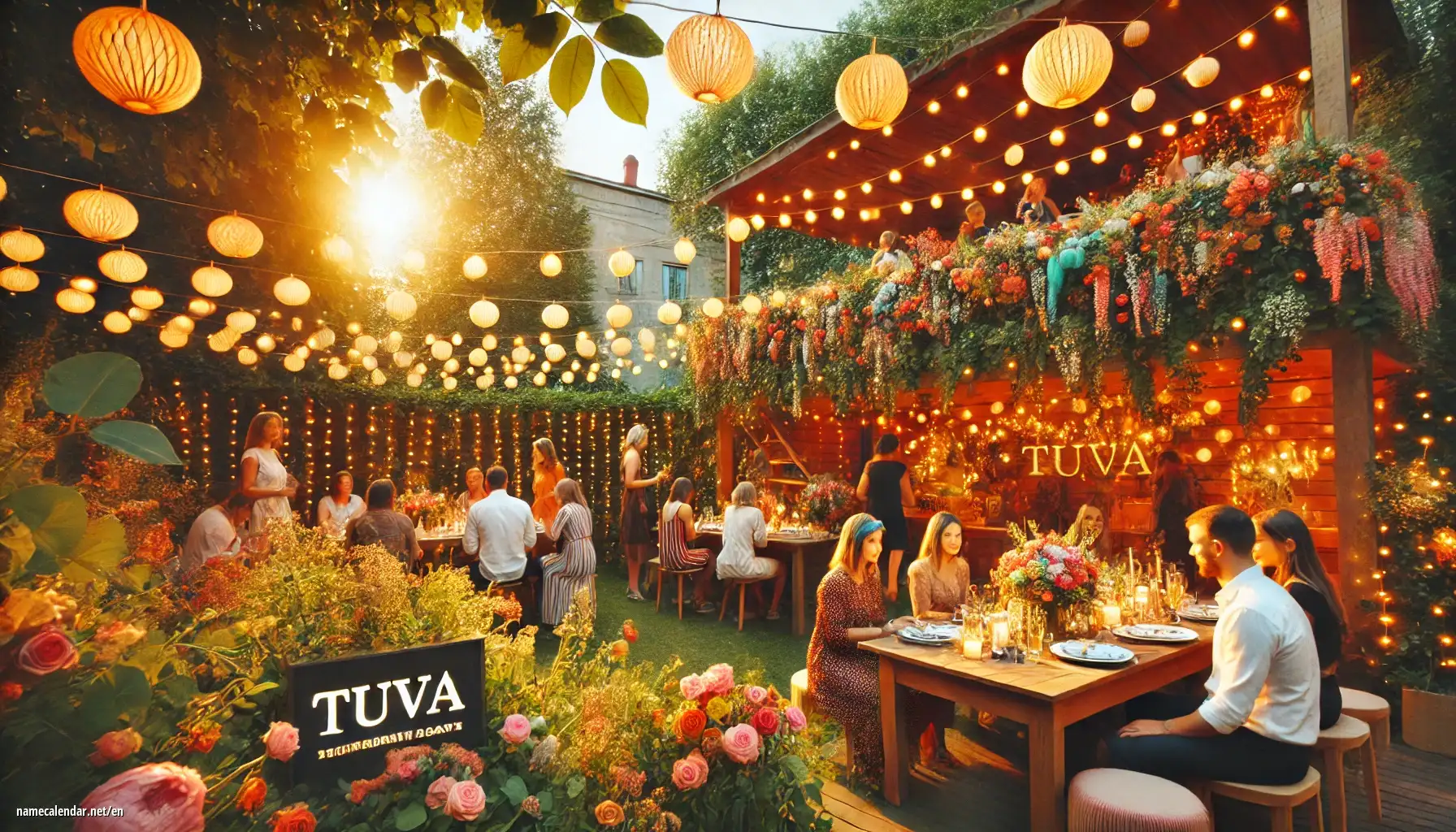 Celebration of name day and name - Tuva