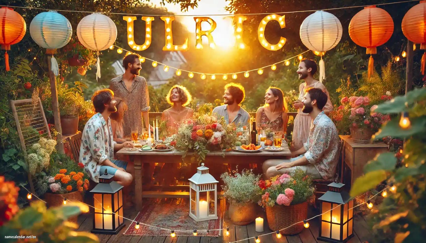 Celebration of name day and name - Ulric