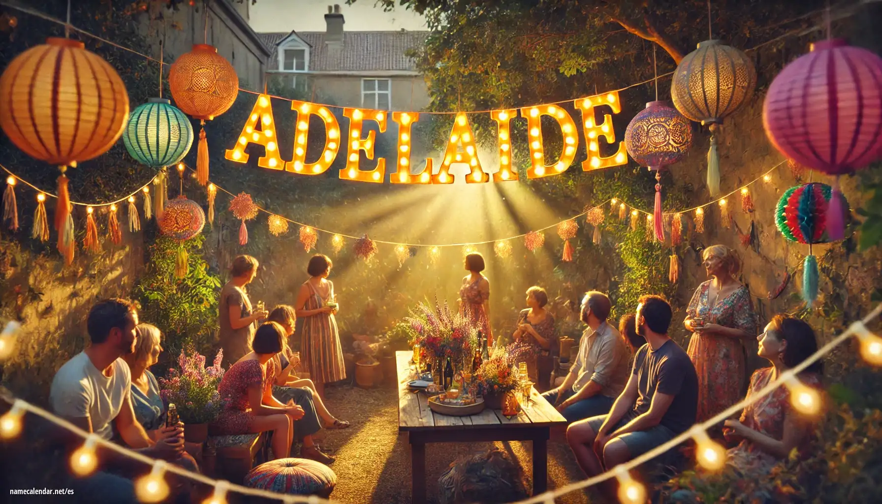 Celebración del onomástico y del nombre - Adelaide