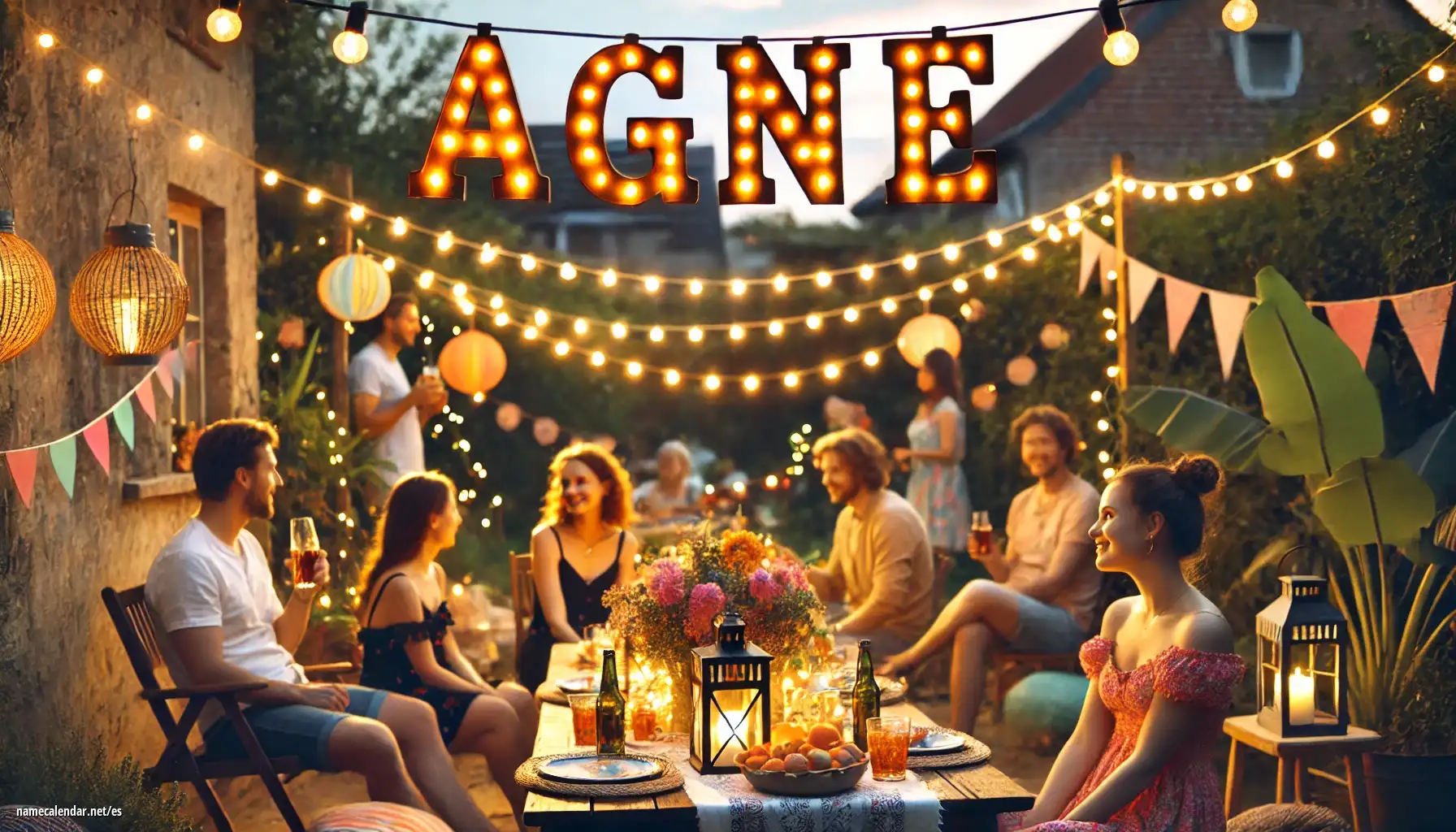 Celebración del onomástico y del nombre - Agne