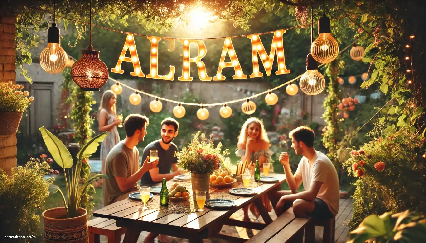 Celebración del onomástico y del nombre - Alram