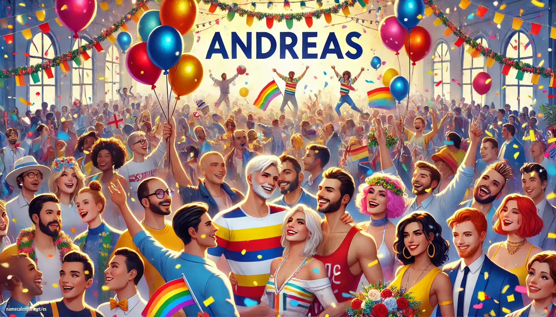 Celebración del onomástico y del nombre - Andreas