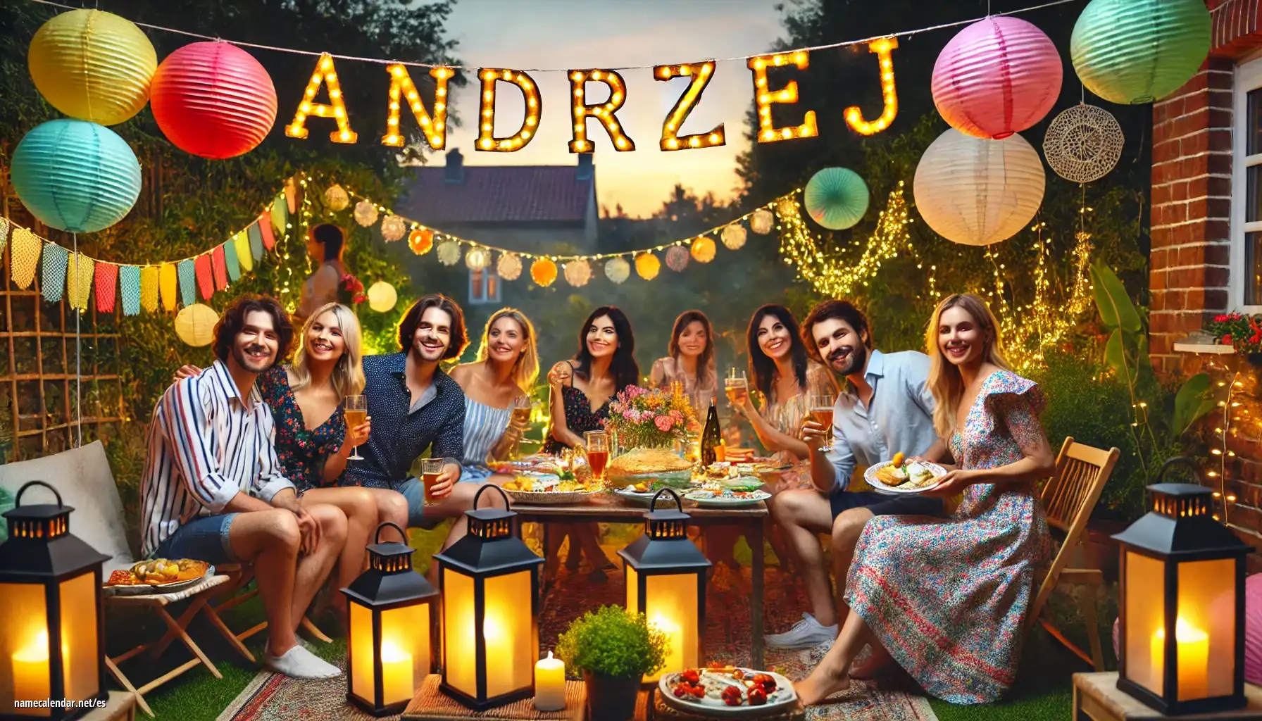 Celebración del onomástico y del nombre - Andrzej