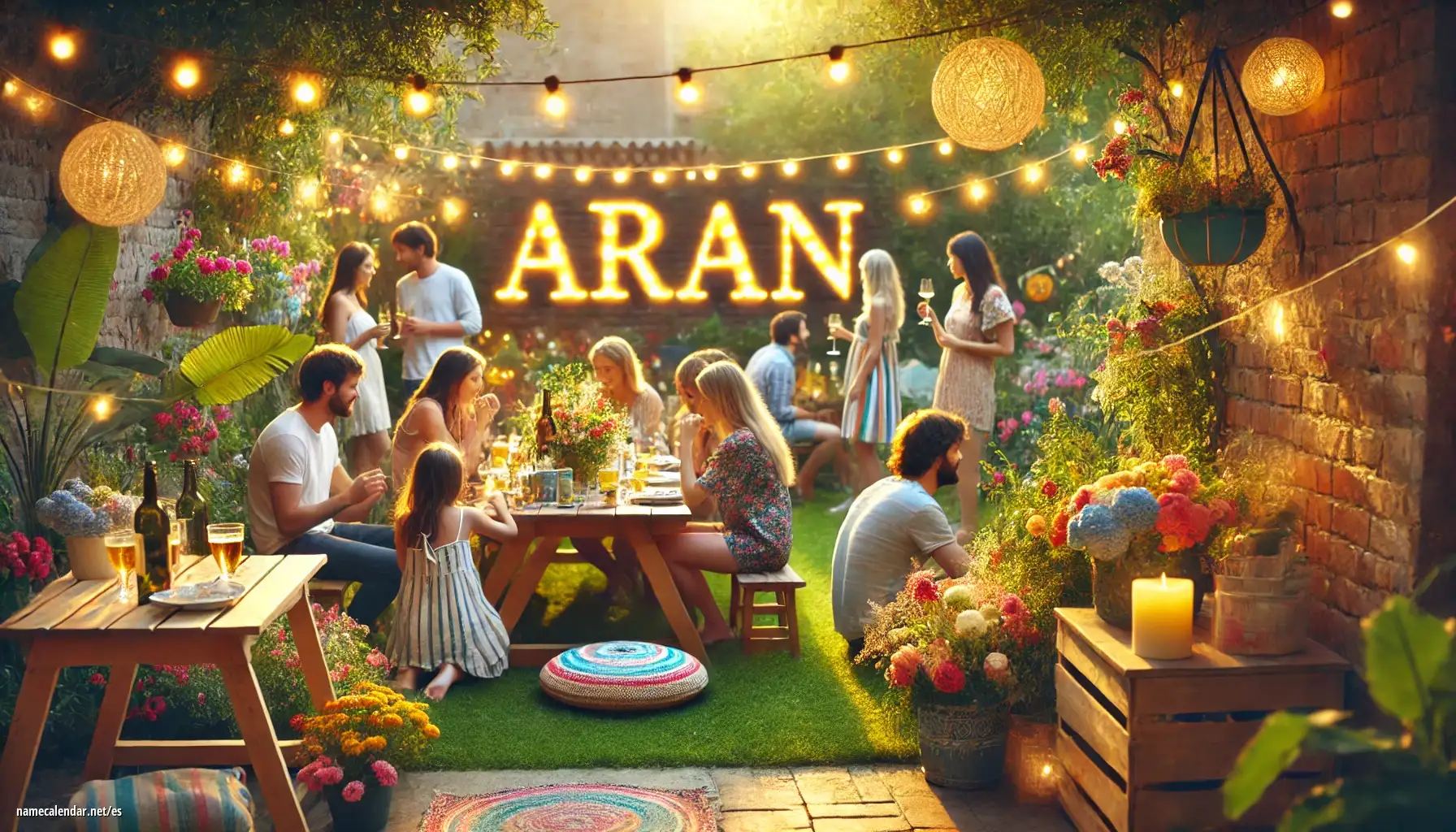 Celebración del onomástico y del nombre - Aran