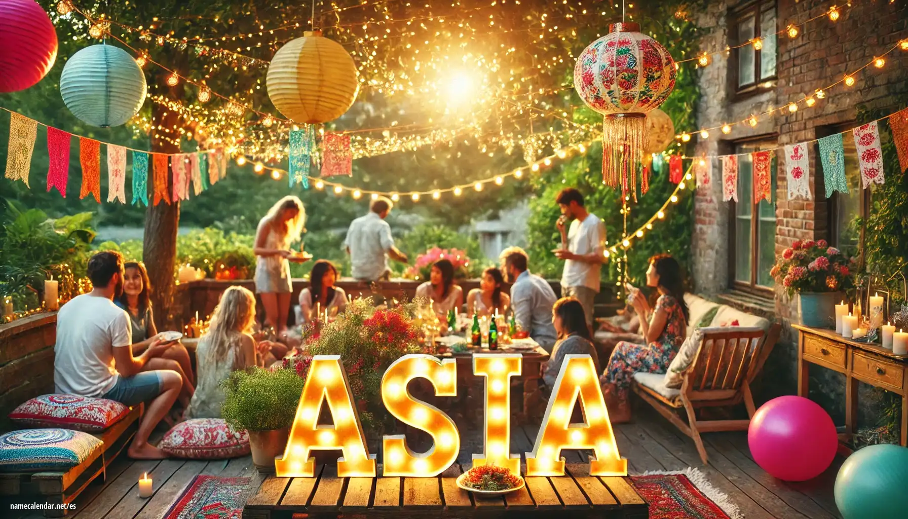 Celebración del onomástico y del nombre - Asia