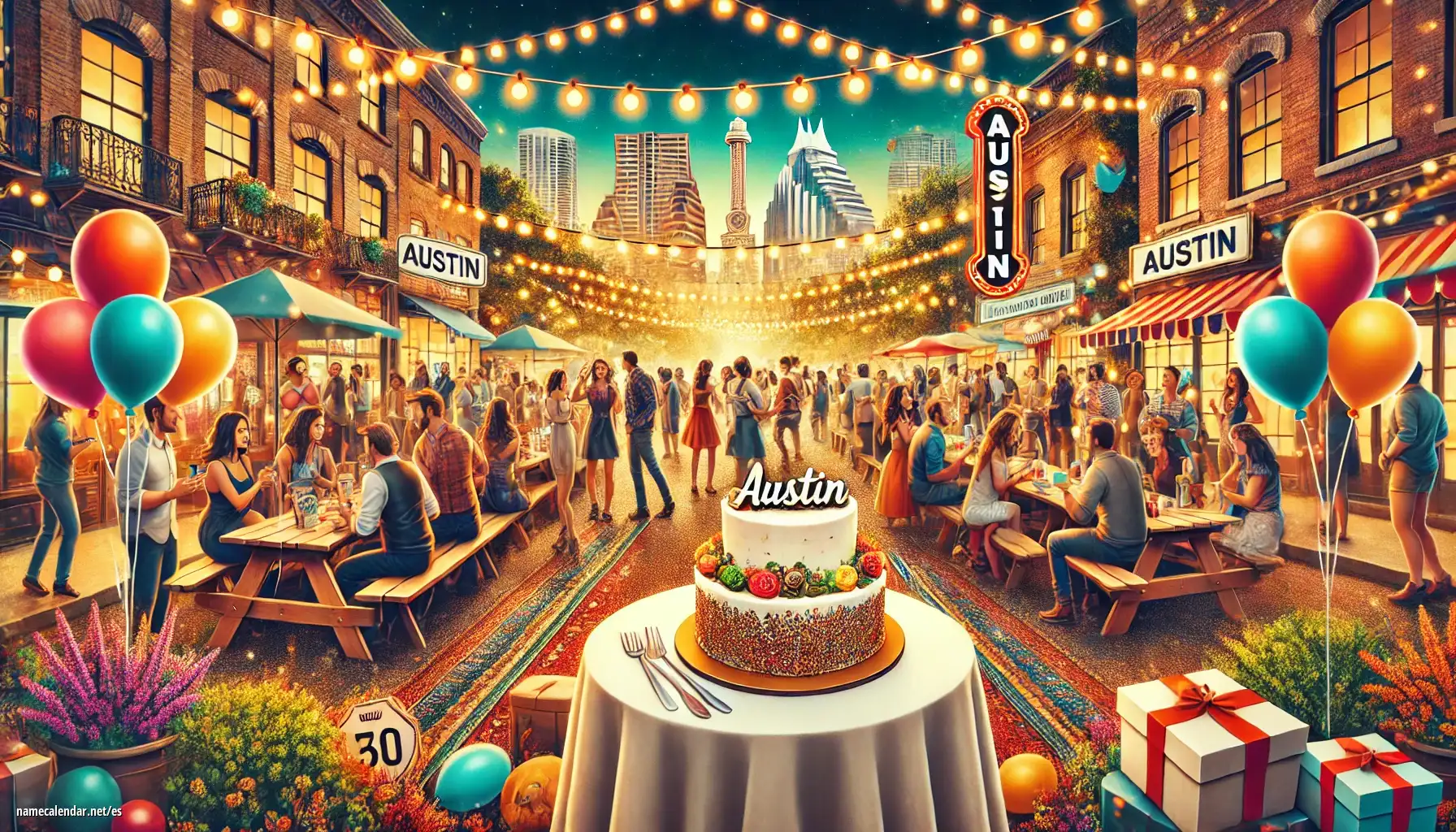 Celebración del onomástico y del nombre - Austin