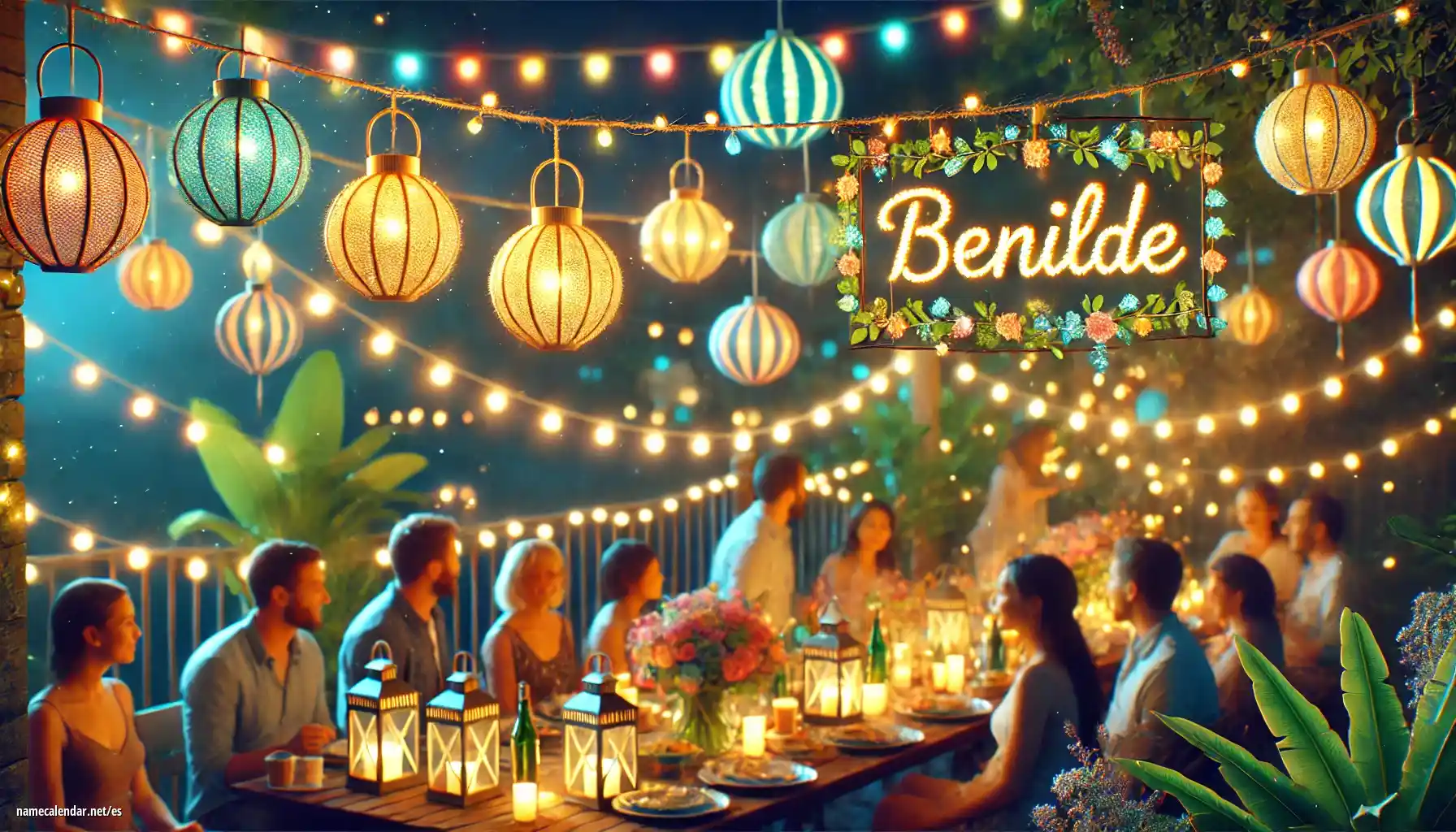 Celebración del onomástico y del nombre - Benilde