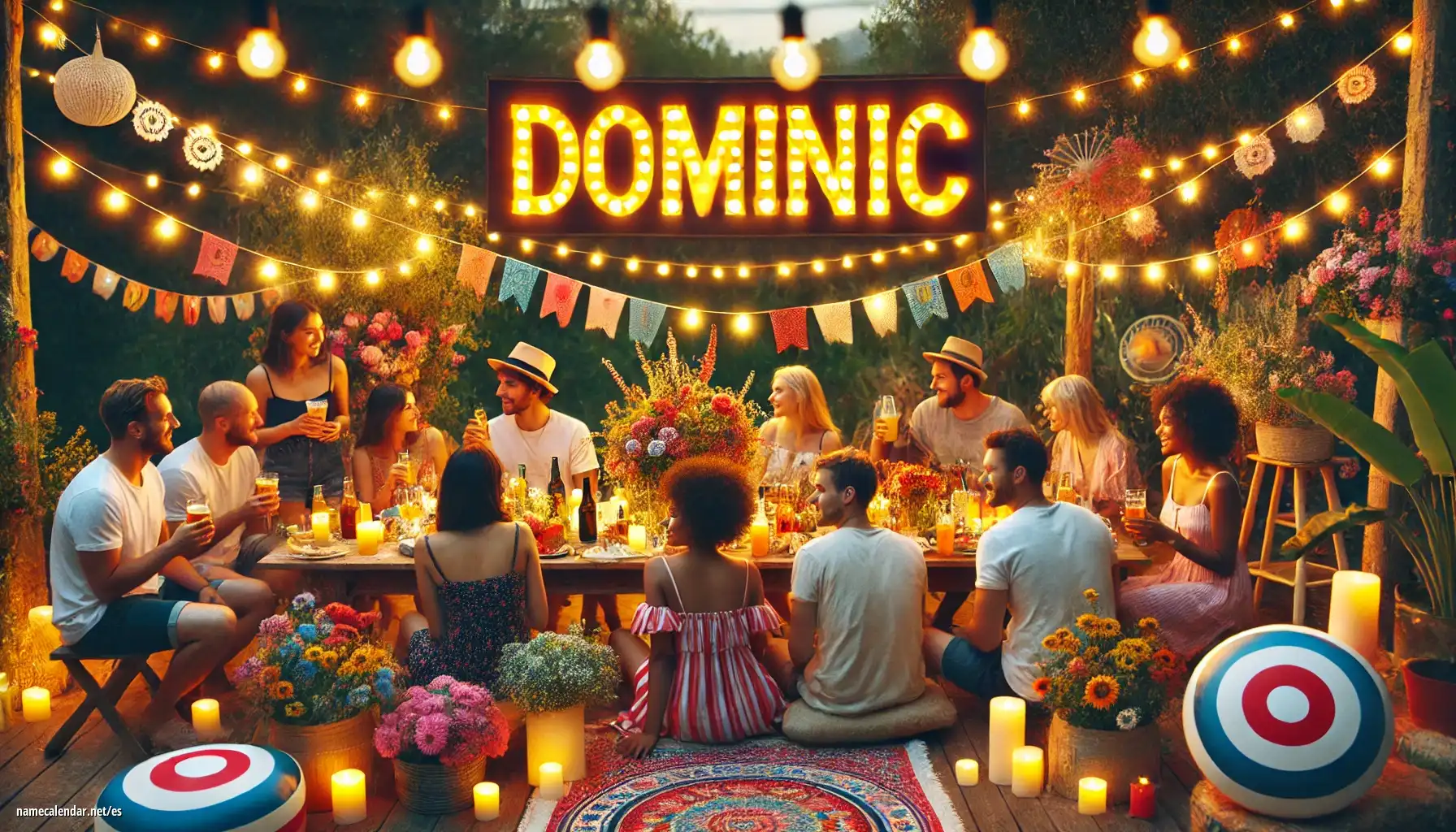 Celebración del onomástico y del nombre - Dominic