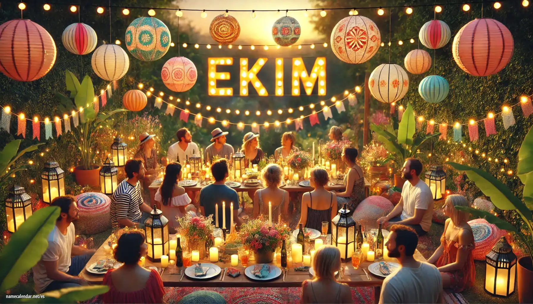 Celebración del onomástico y del nombre - Ekim