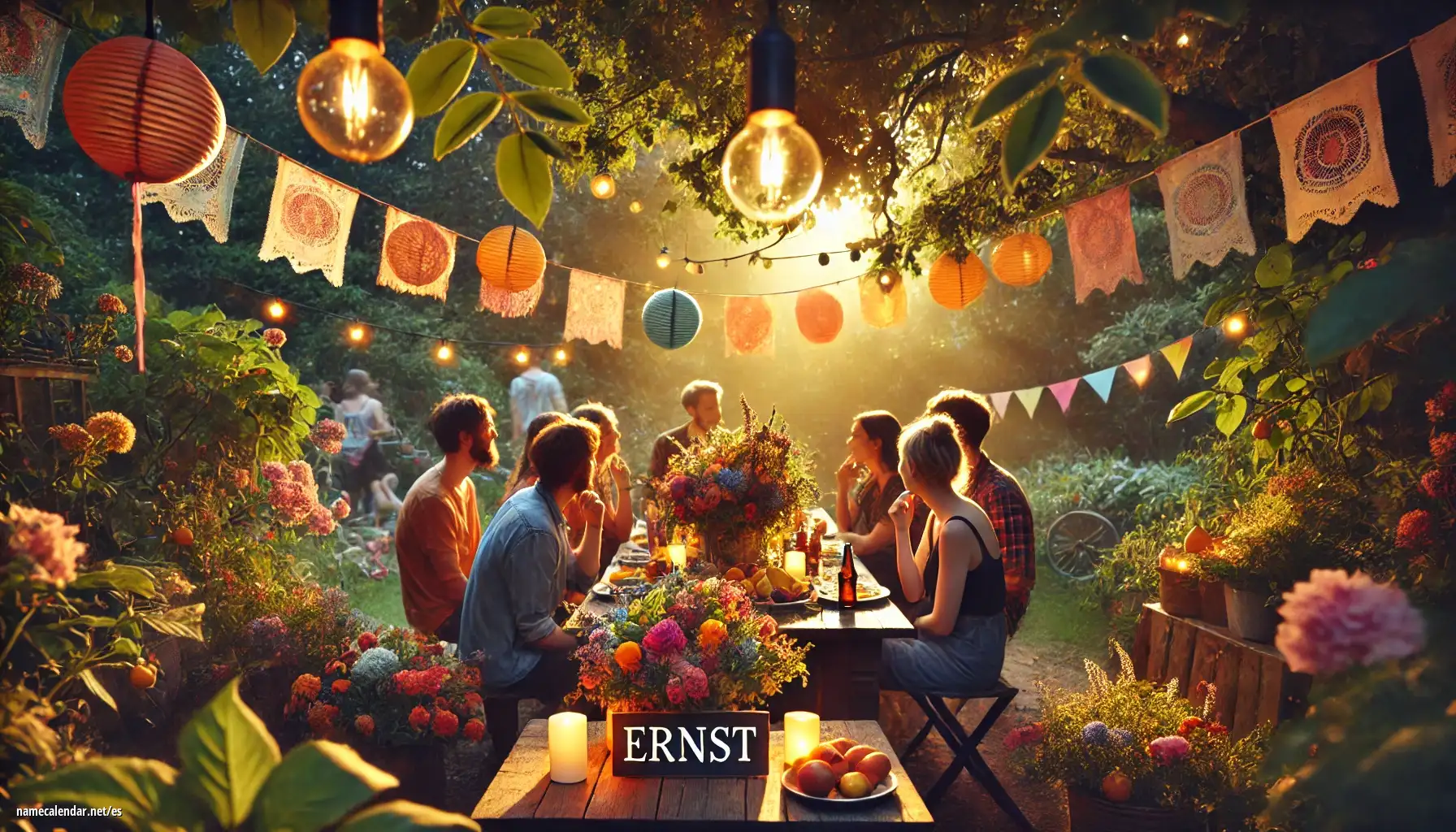 Celebración del onomástico y del nombre - Ernst