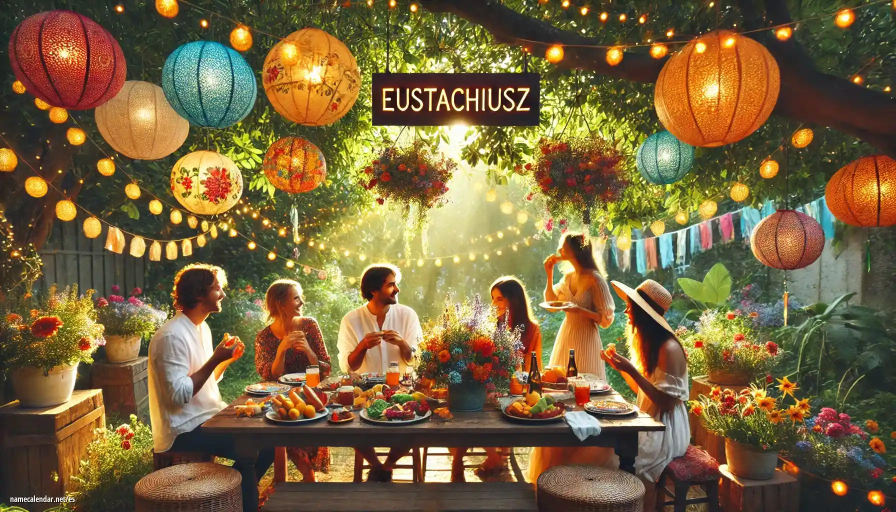 Celebración del onomástico y del nombre - Eustachiusz