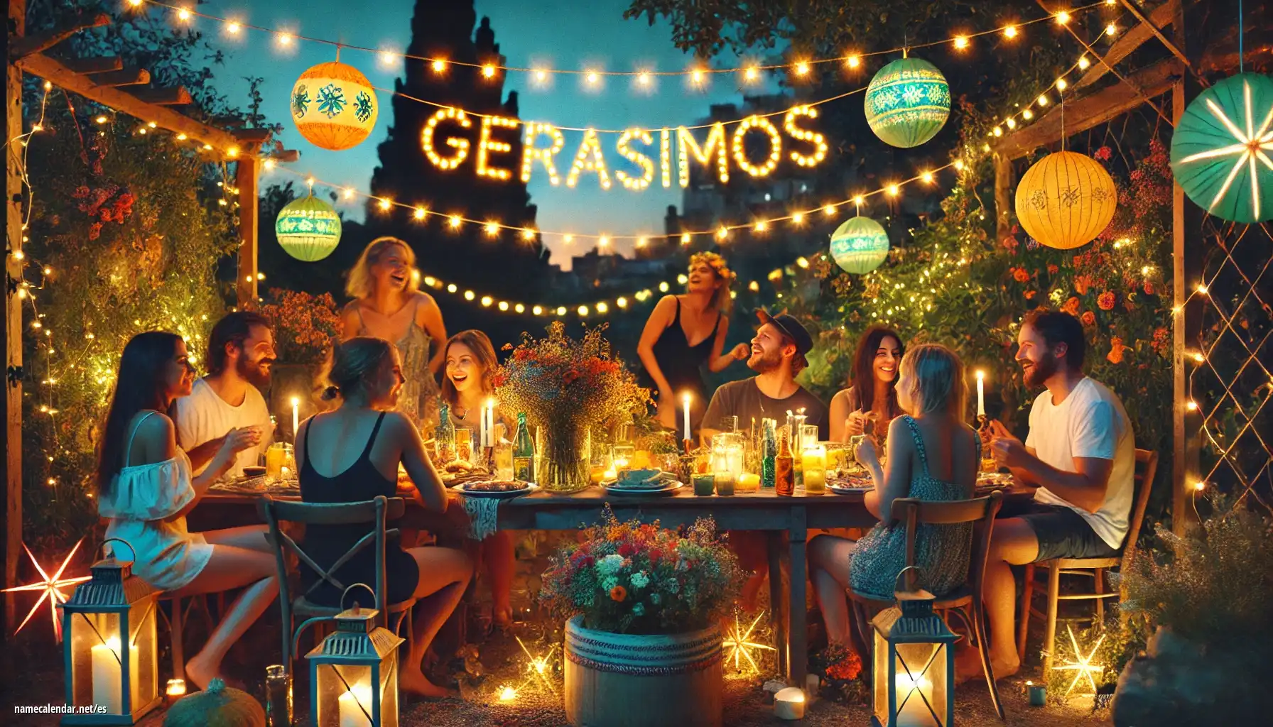 Celebración del onomástico y del nombre - Gerasimos