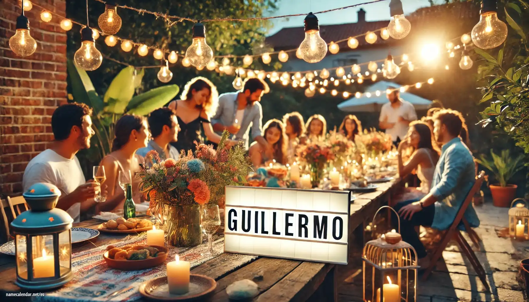 Celebración del onomástico y del nombre - Guillermo