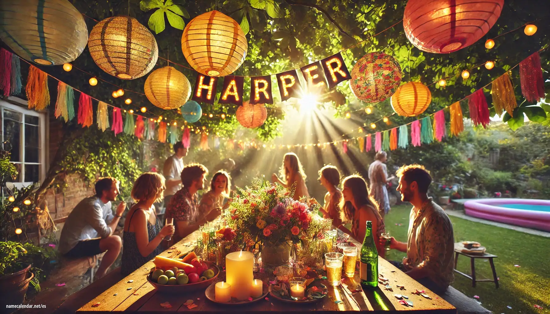 Celebración del onomástico y del nombre - Harper