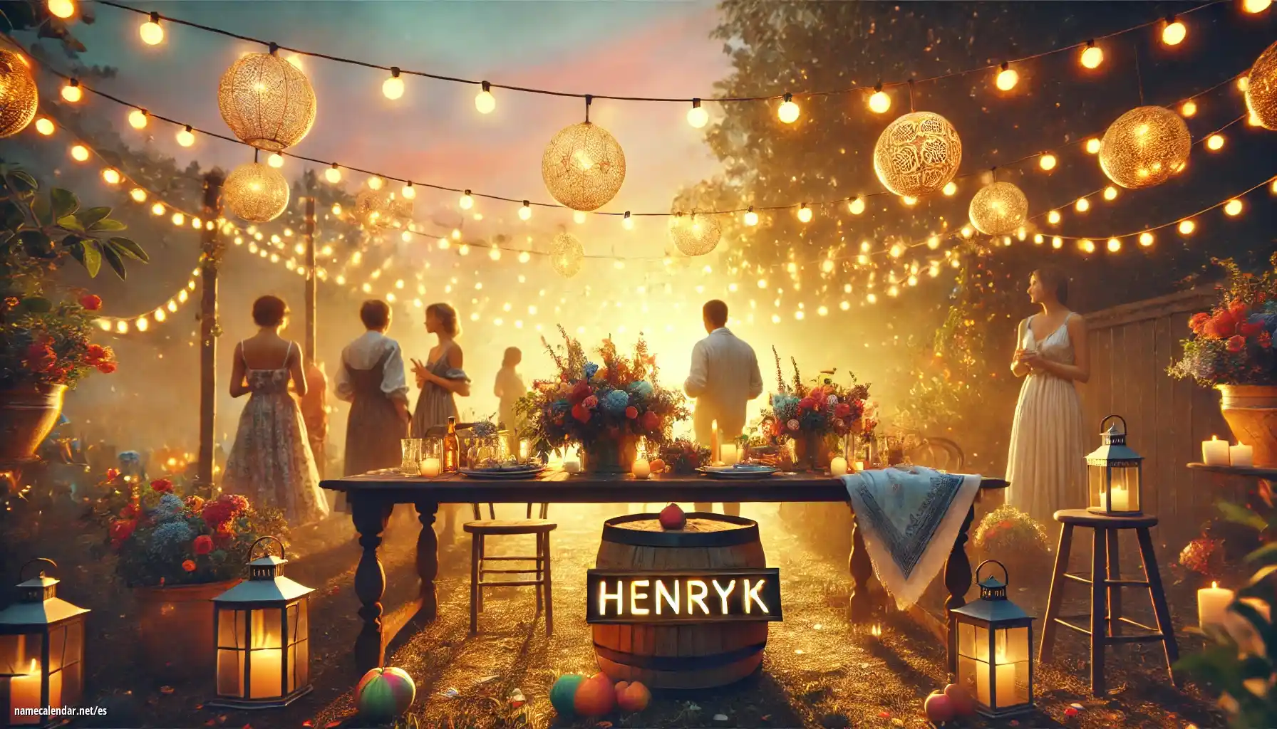 Celebración del onomástico y del nombre - Henryk