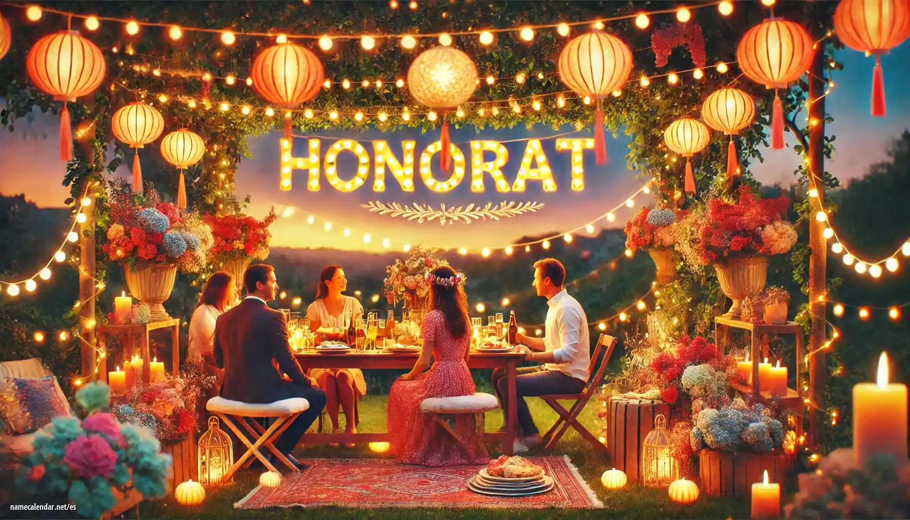 Celebración del onomástico y del nombre - Honorat