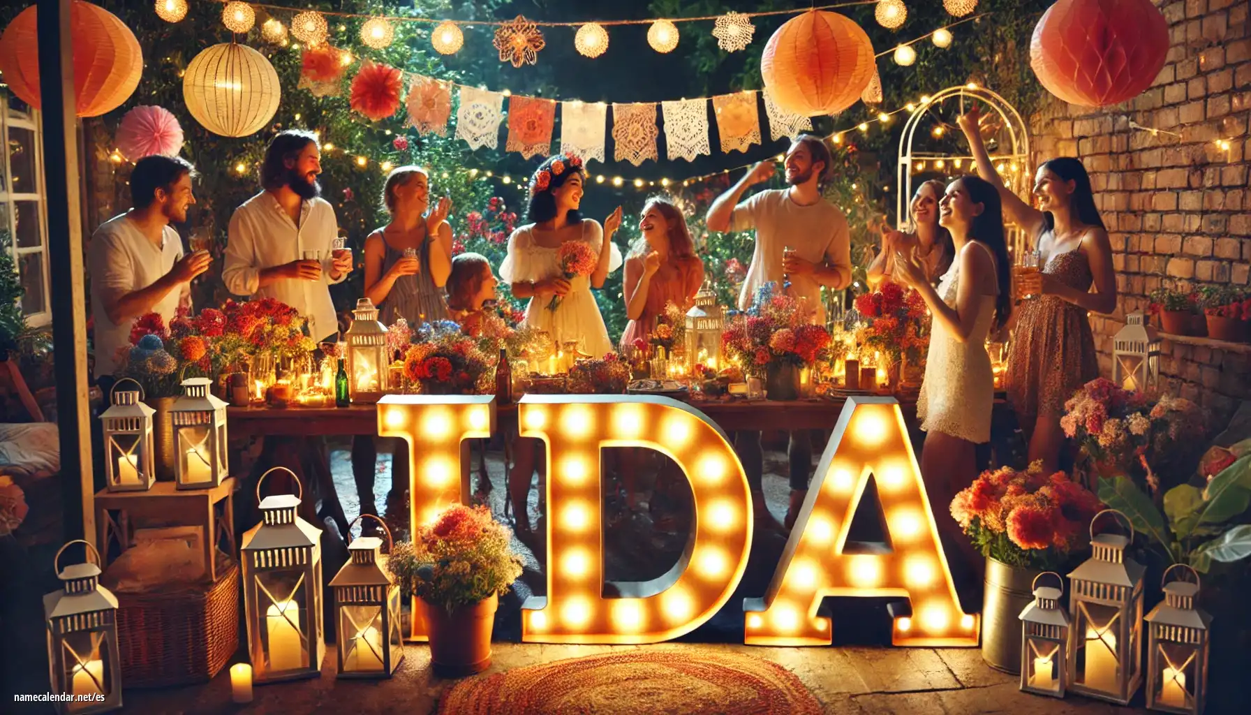 Celebración del onomástico y del nombre - Ida