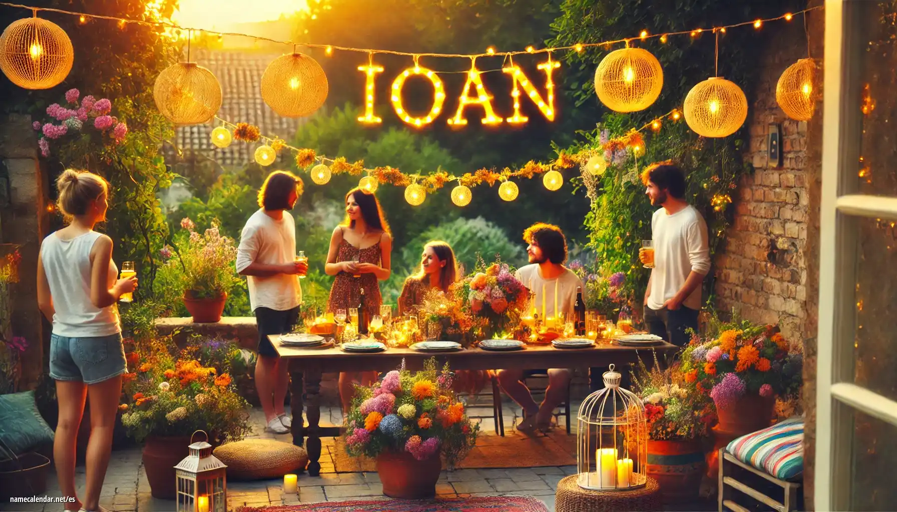 Celebración del onomástico y del nombre - Ioan