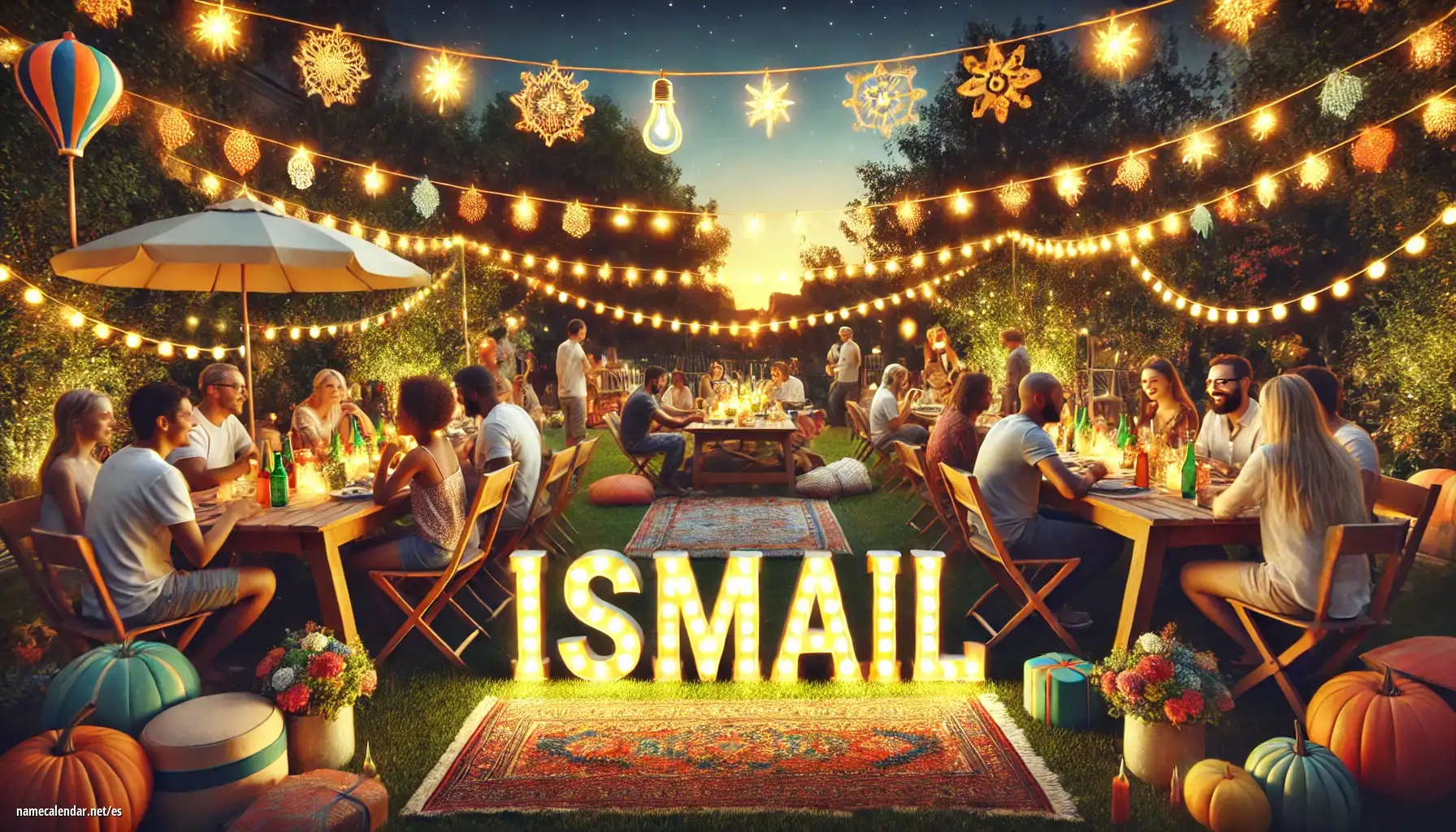 Celebración del onomástico y del nombre - Ismail