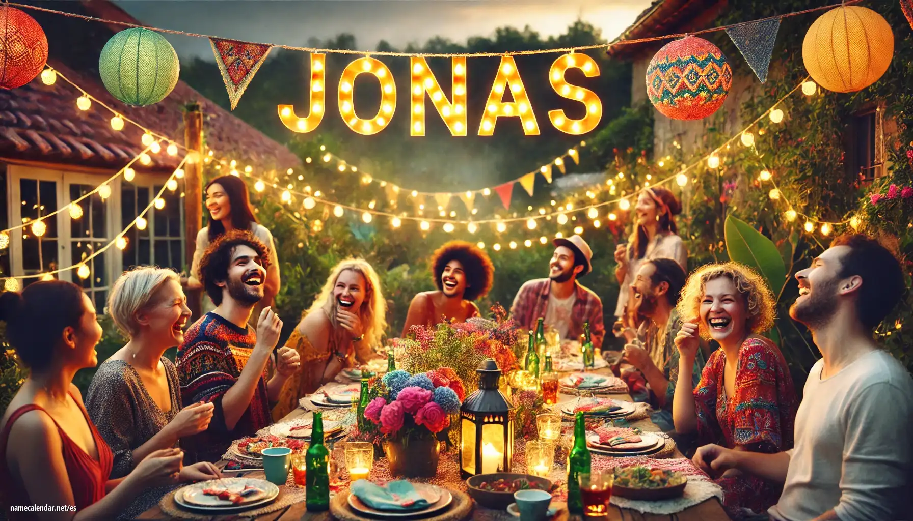 Celebración del onomástico y del nombre - Jónás