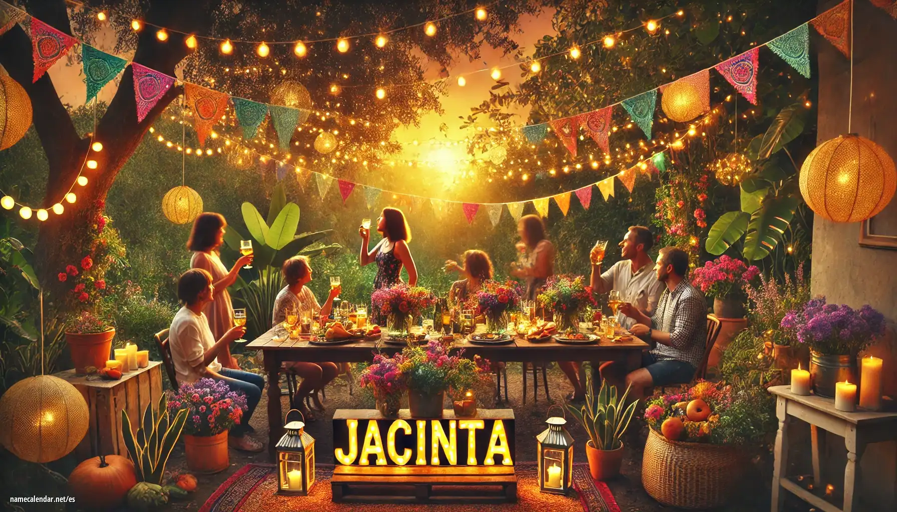 Celebración del onomástico y del nombre - Jacinta