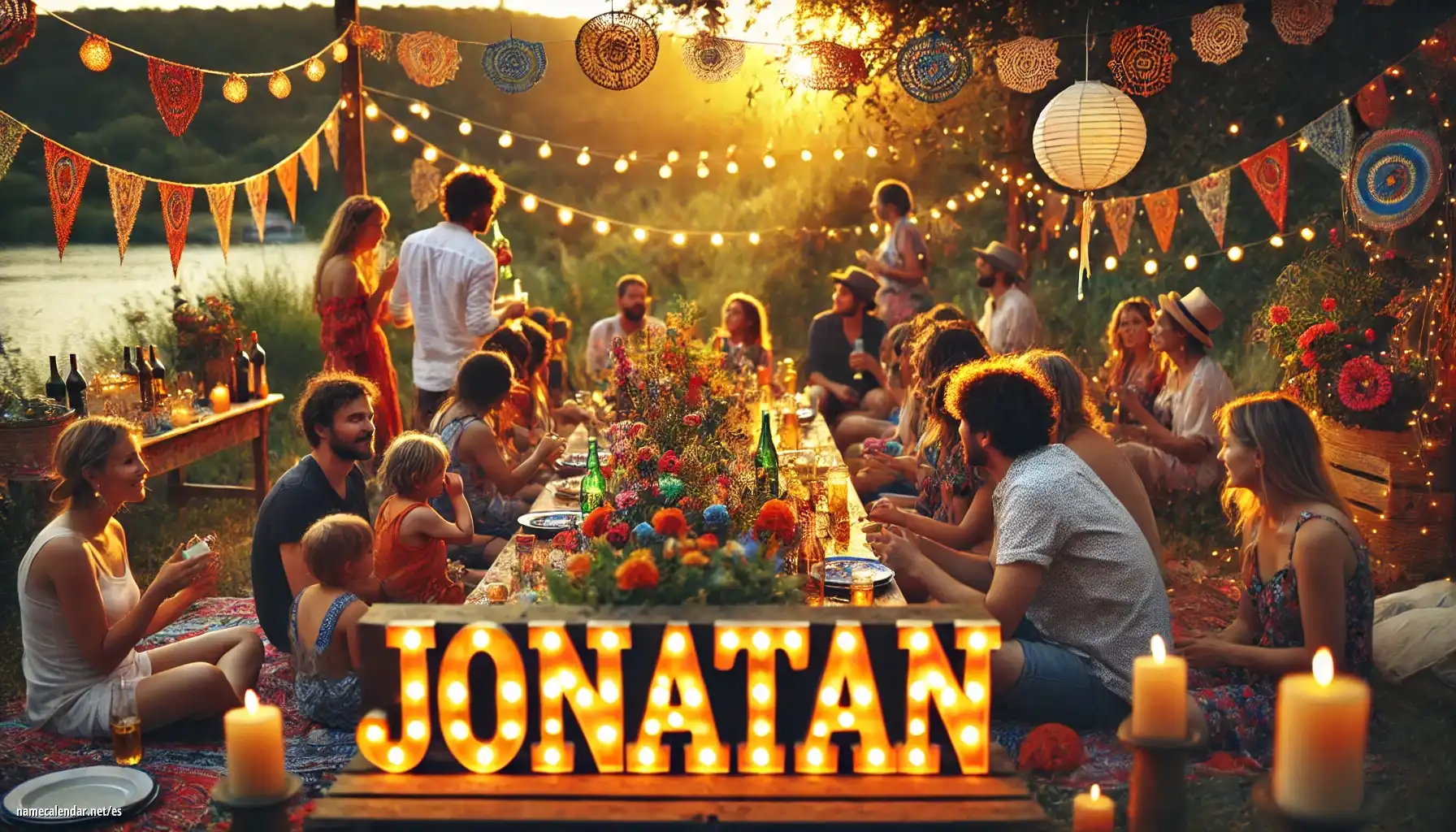 Celebración del onomástico y del nombre - Jonatan