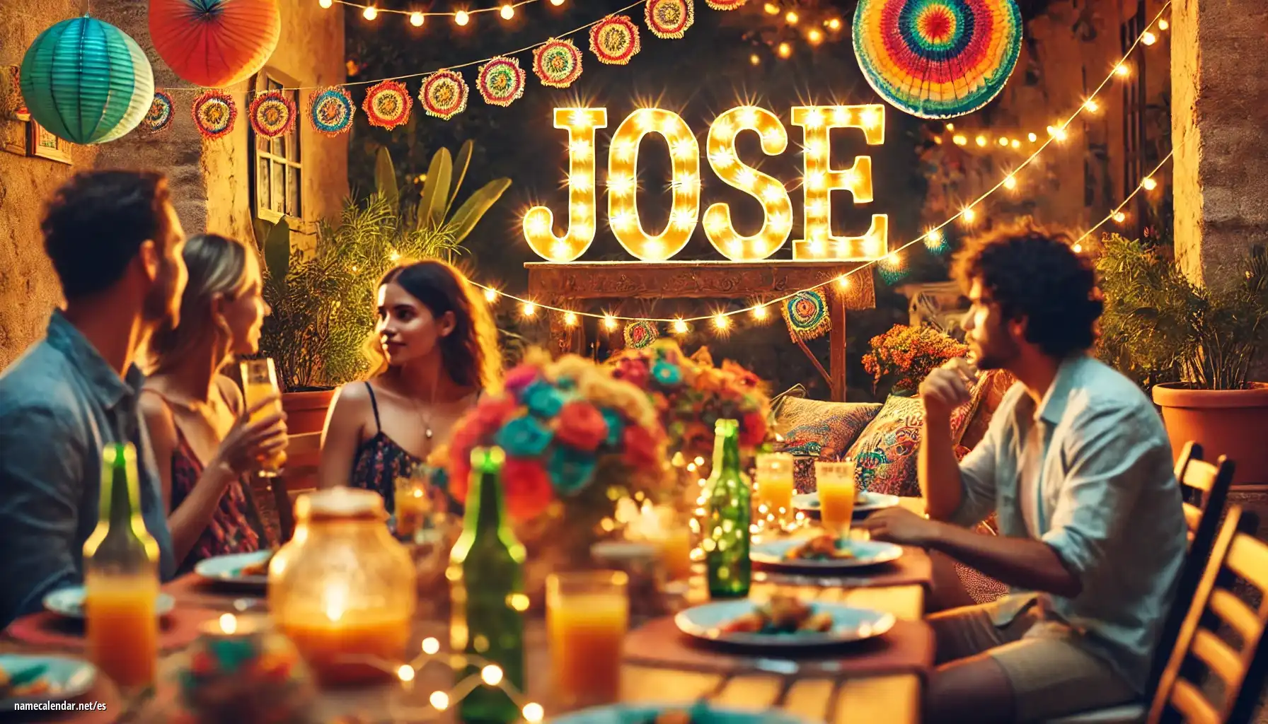 Celebración del onomástico y del nombre - Jose