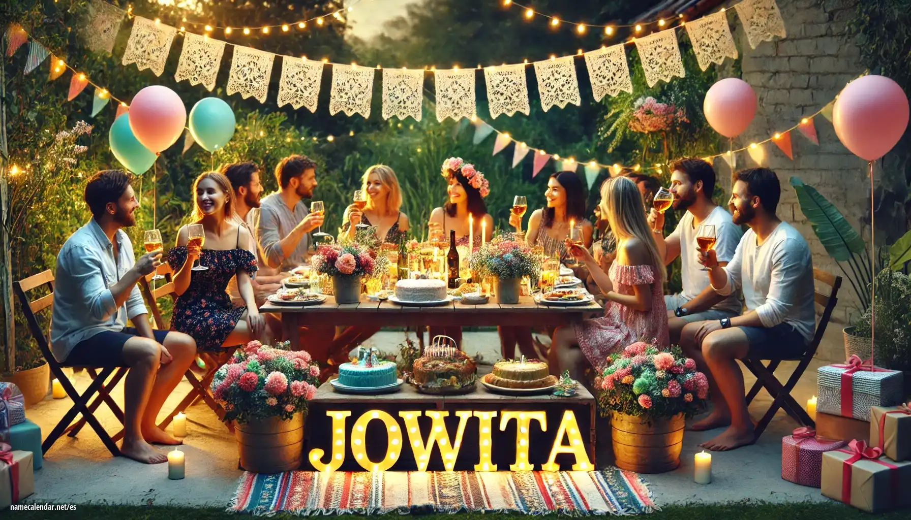 Celebración del onomástico y del nombre - Jowita