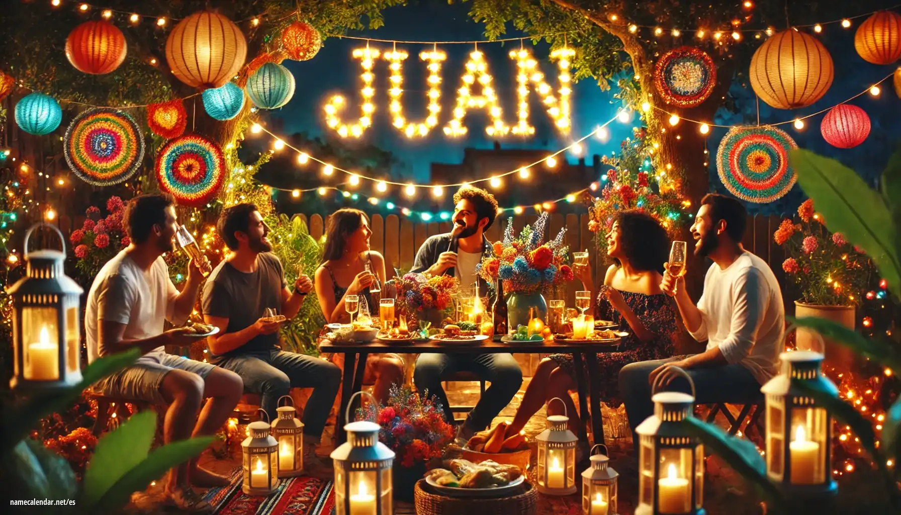 Celebración del onomástico y del nombre - Juan