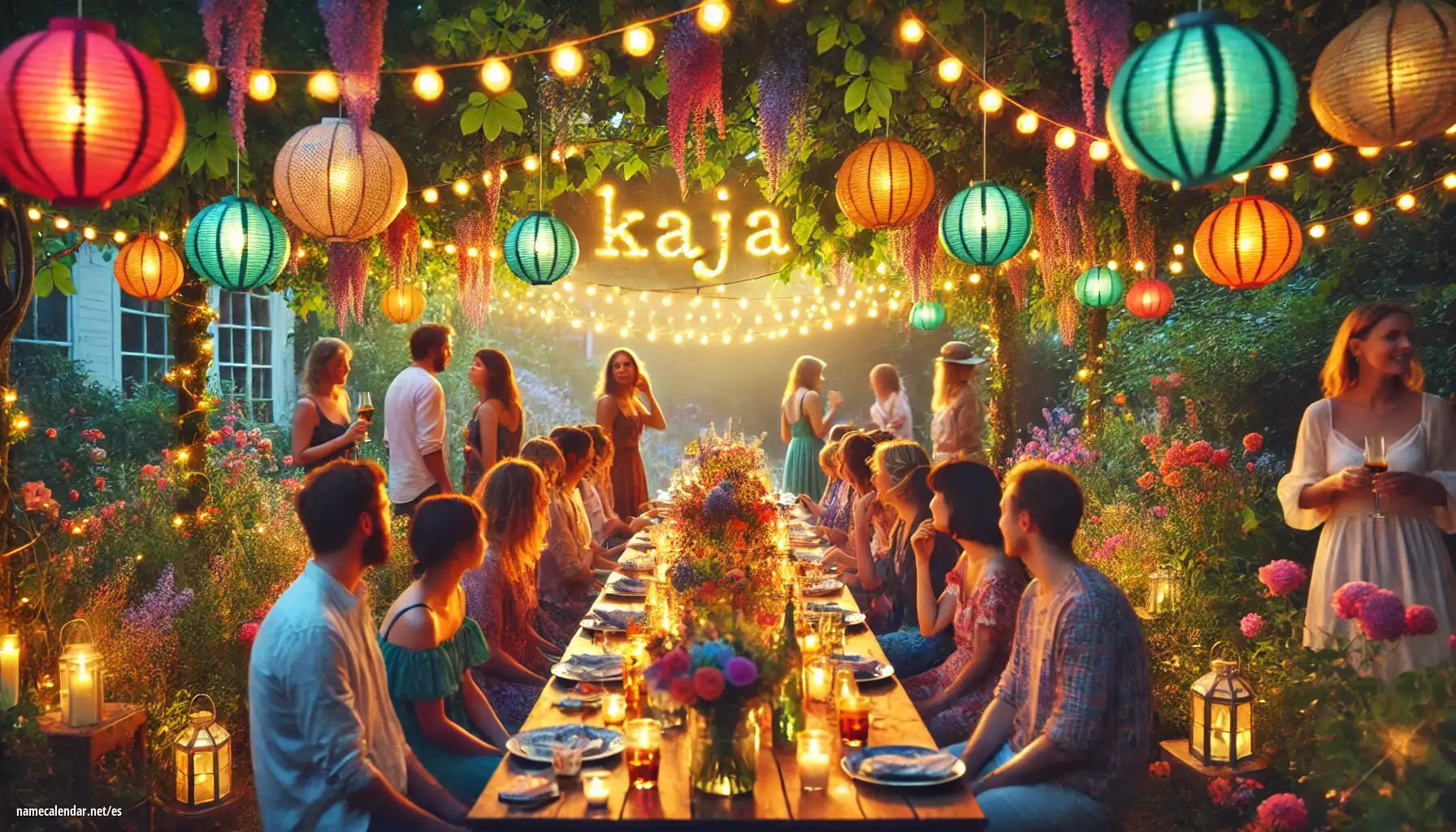 Celebración del onomástico y del nombre - Kaja