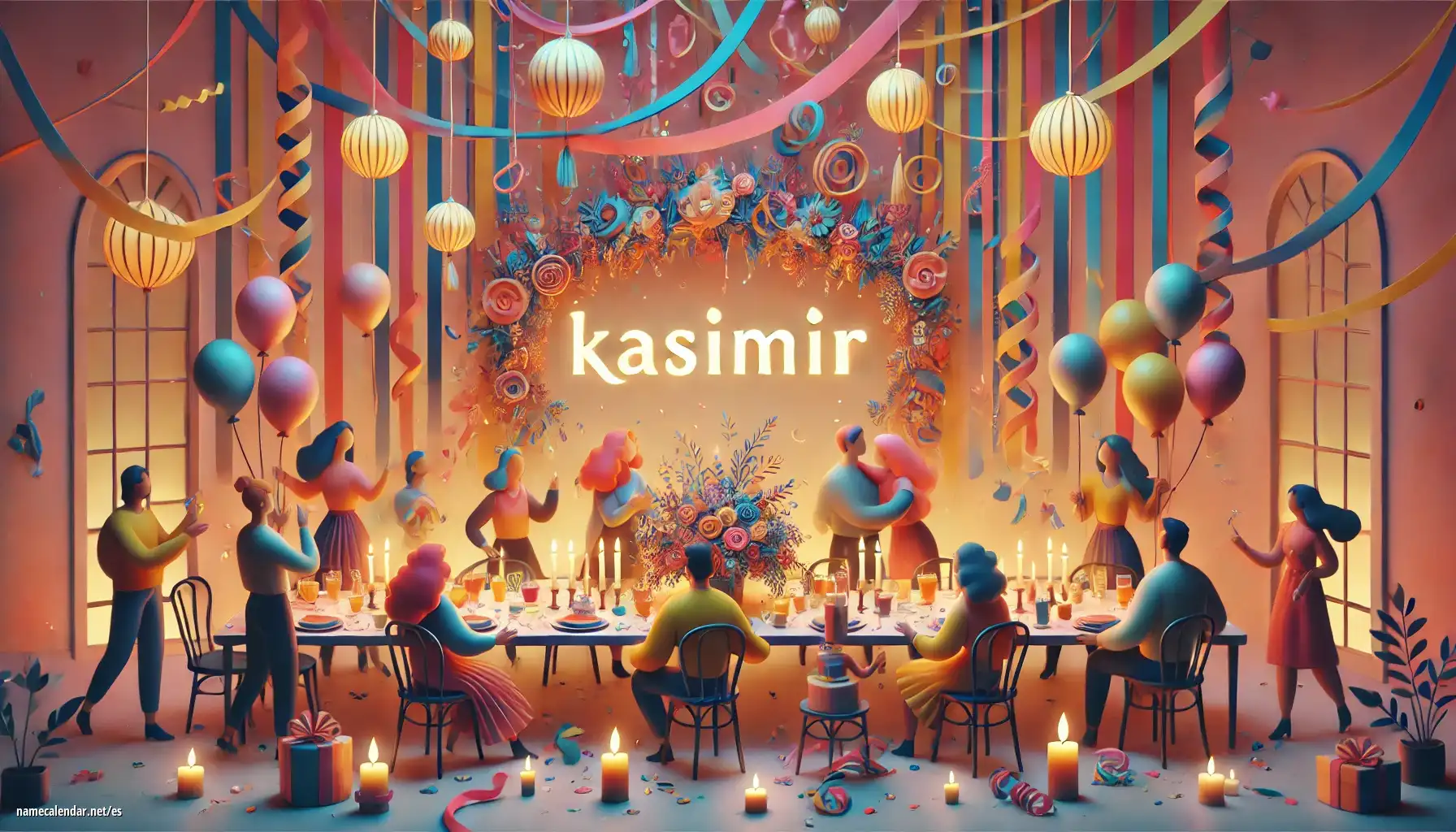 Celebración del onomástico y del nombre - Kasimir