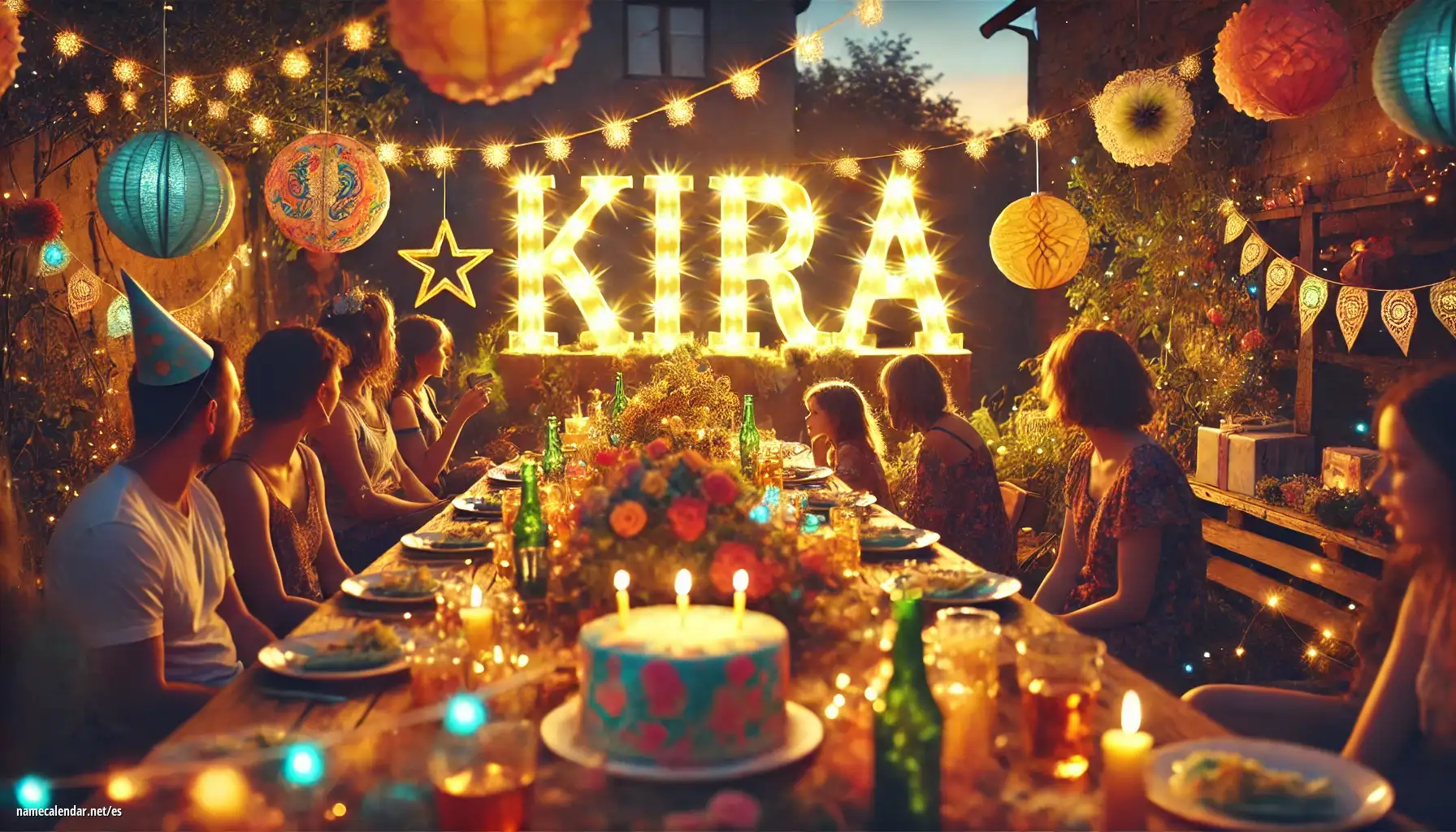 Celebración del onomástico y del nombre - Kira