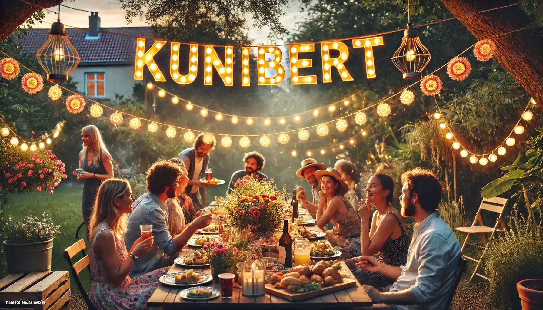 Celebración del onomástico y del nombre - Kunibert