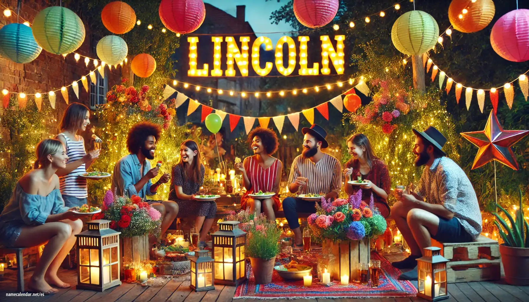 Celebración del onomástico y del nombre - Lincoln