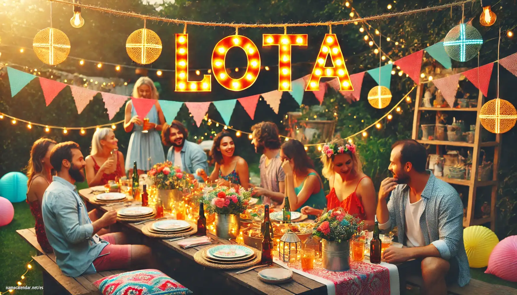 Celebración del onomástico y del nombre - Lota