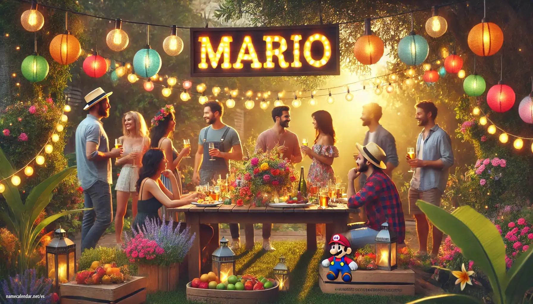 Celebración del onomástico y del nombre - Márió