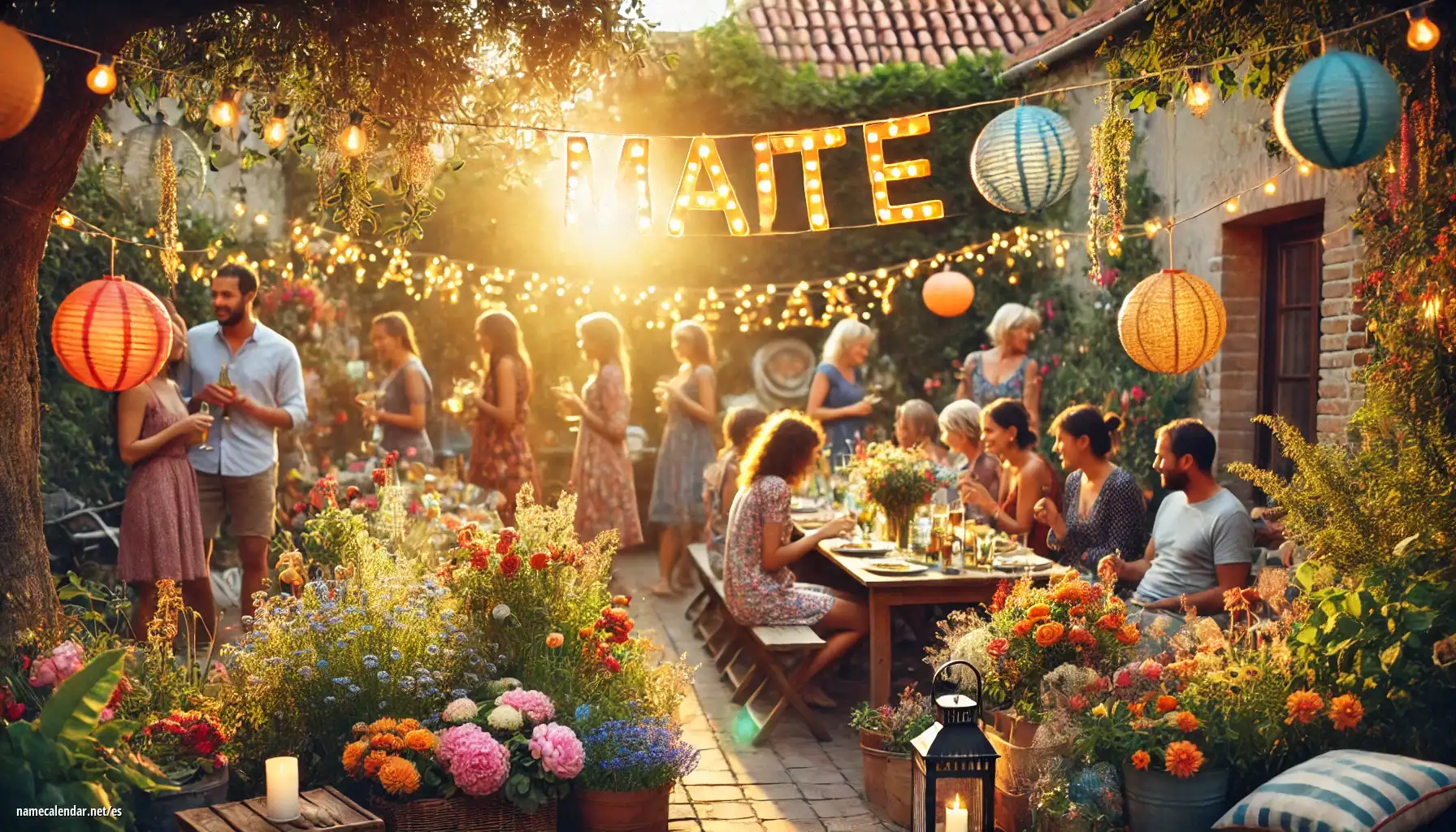 Celebración del onomástico y del nombre - Maite