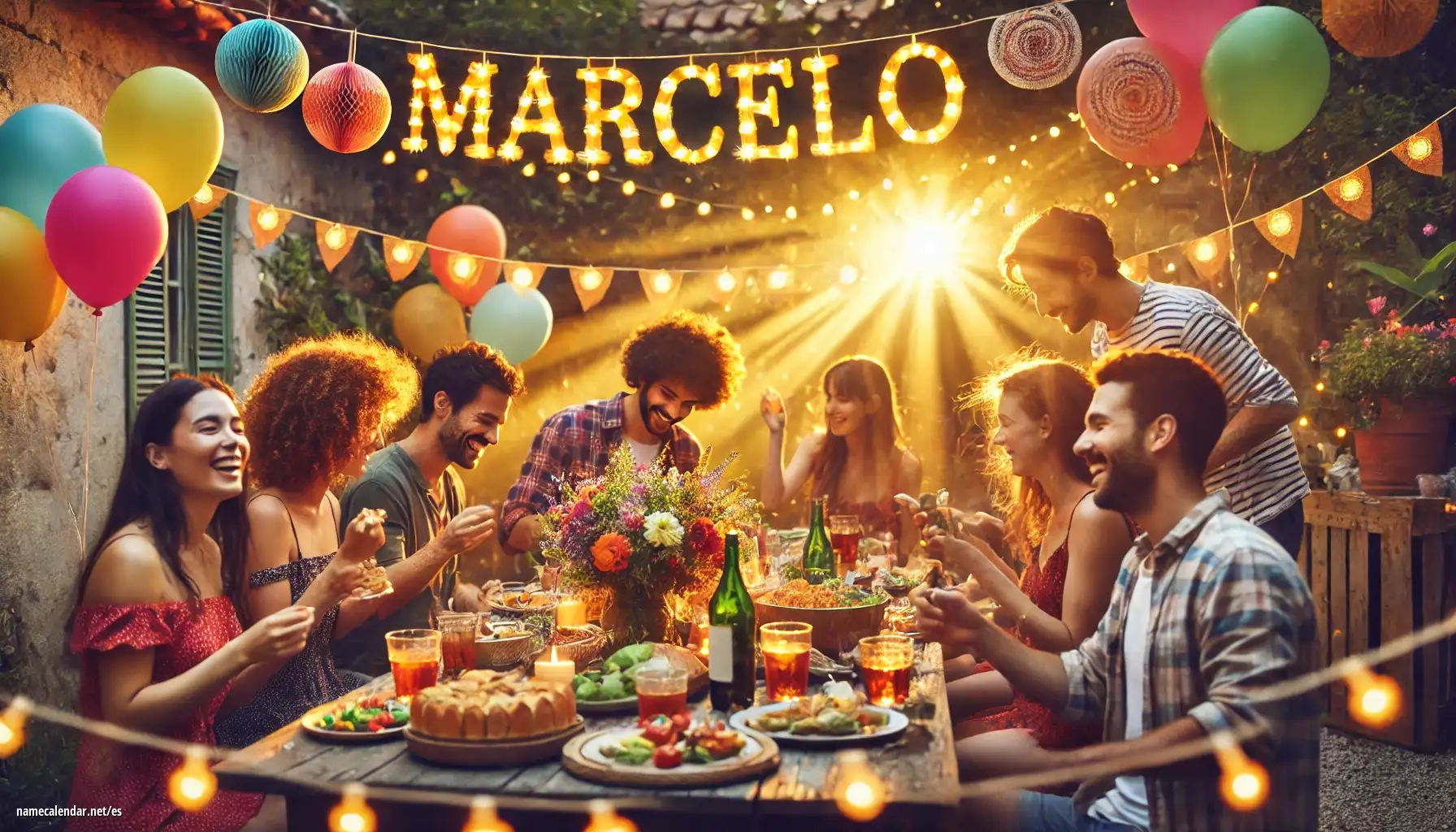 Celebración del onomástico y del nombre - Marcelo