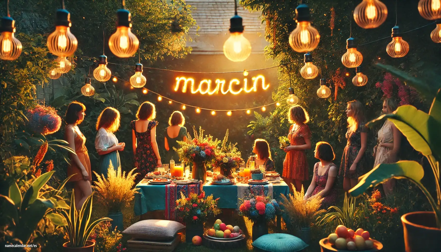 Celebración del onomástico y del nombre - Marcin