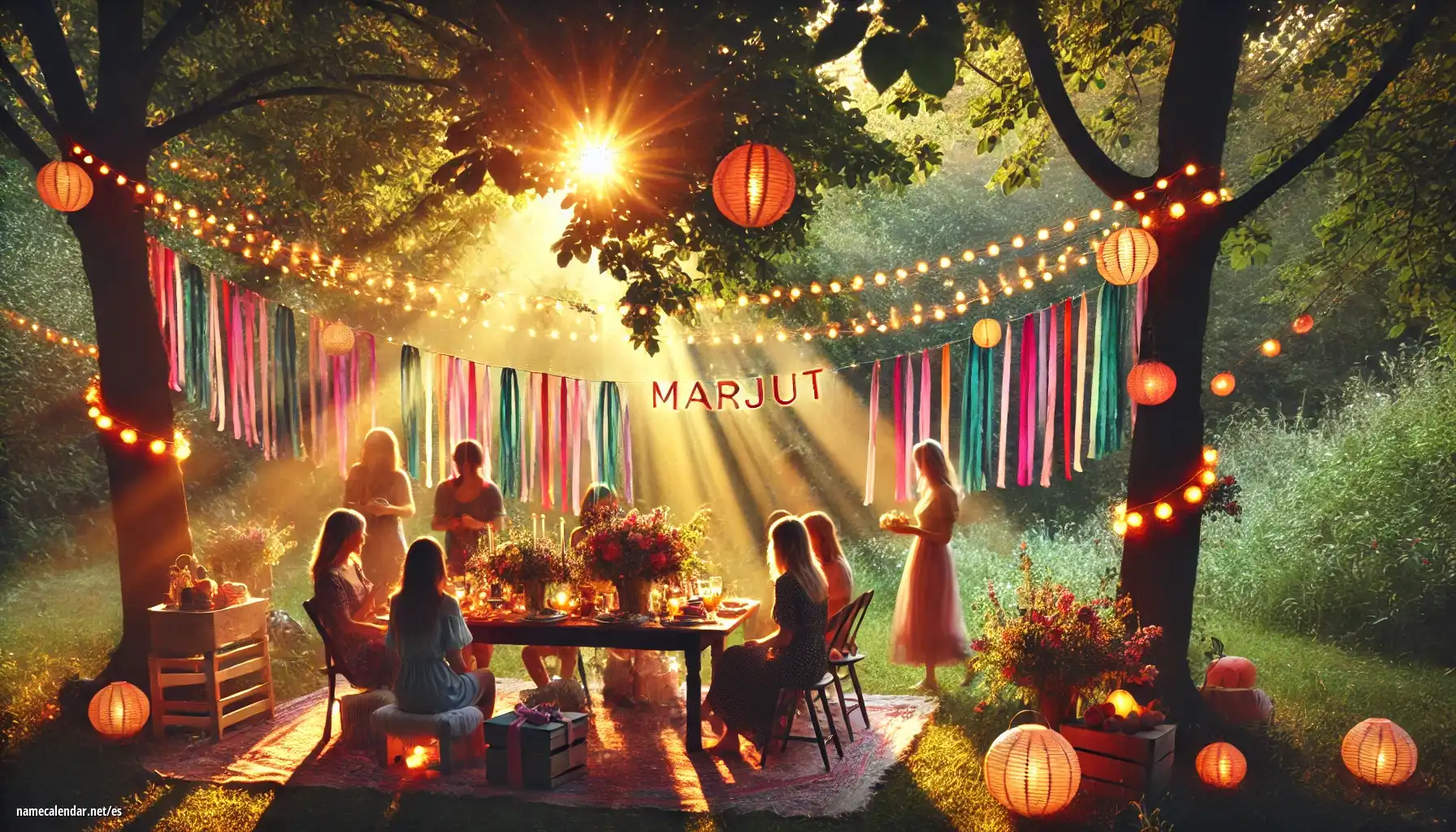 Celebración del onomástico y del nombre - Marjut