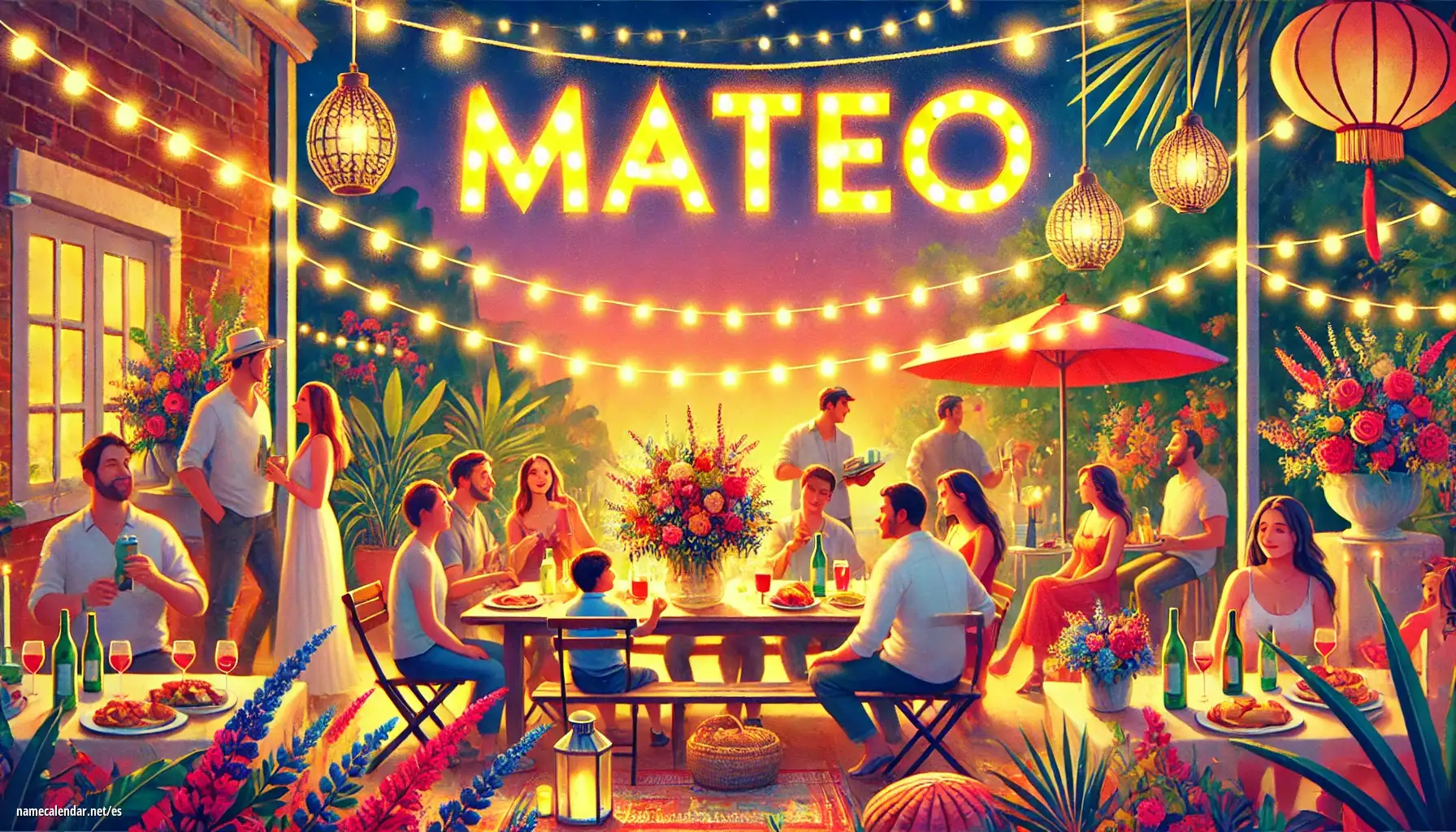 Celebración del onomástico y del nombre - Mateo