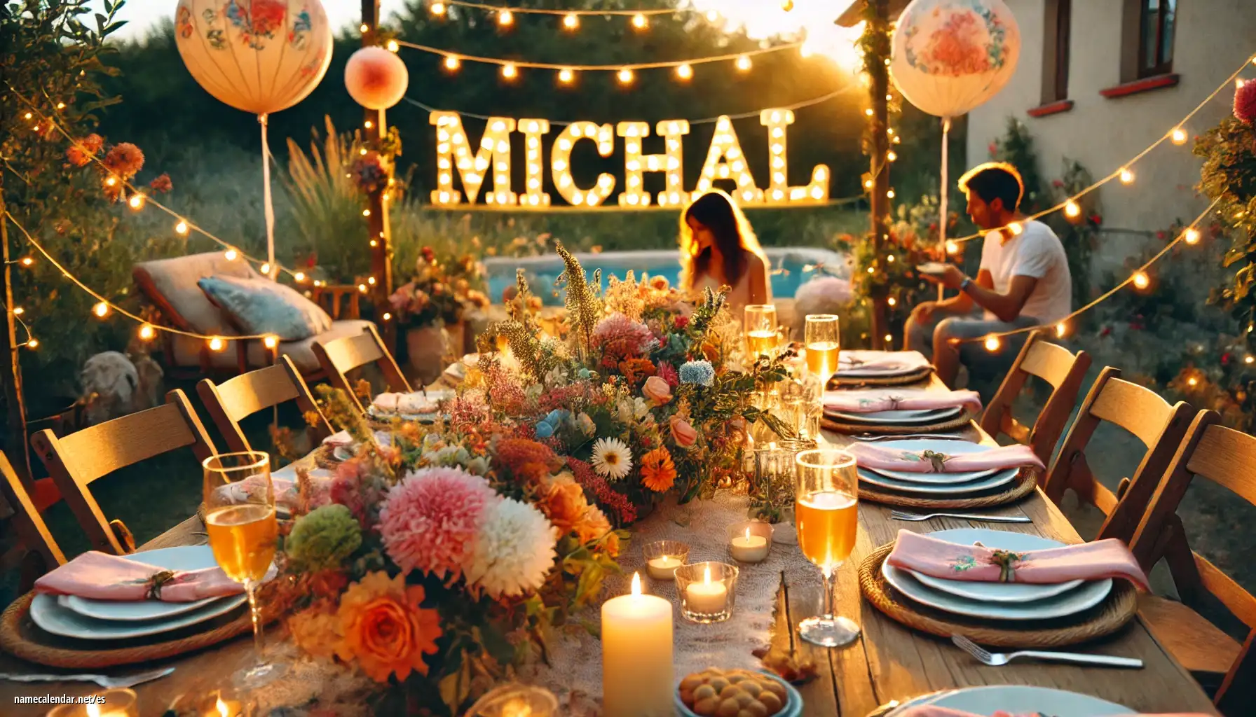 Celebración del onomástico y del nombre - Michał