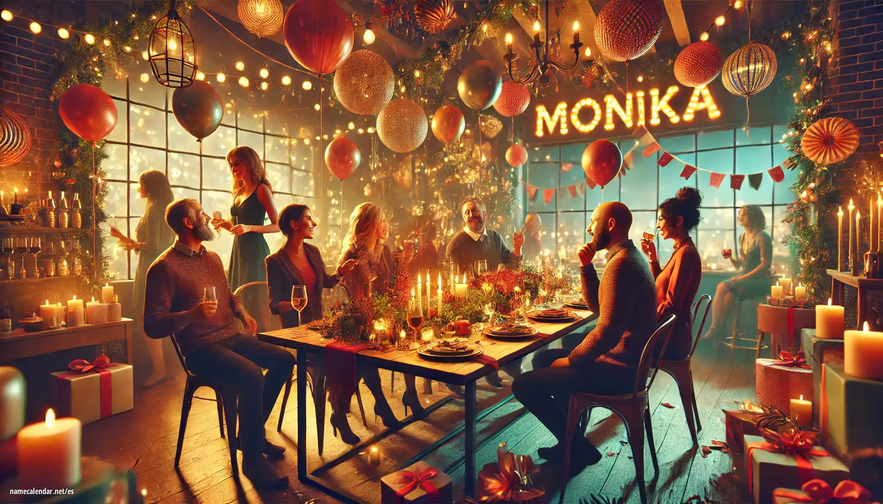 Celebración del onomástico y del nombre - Monika