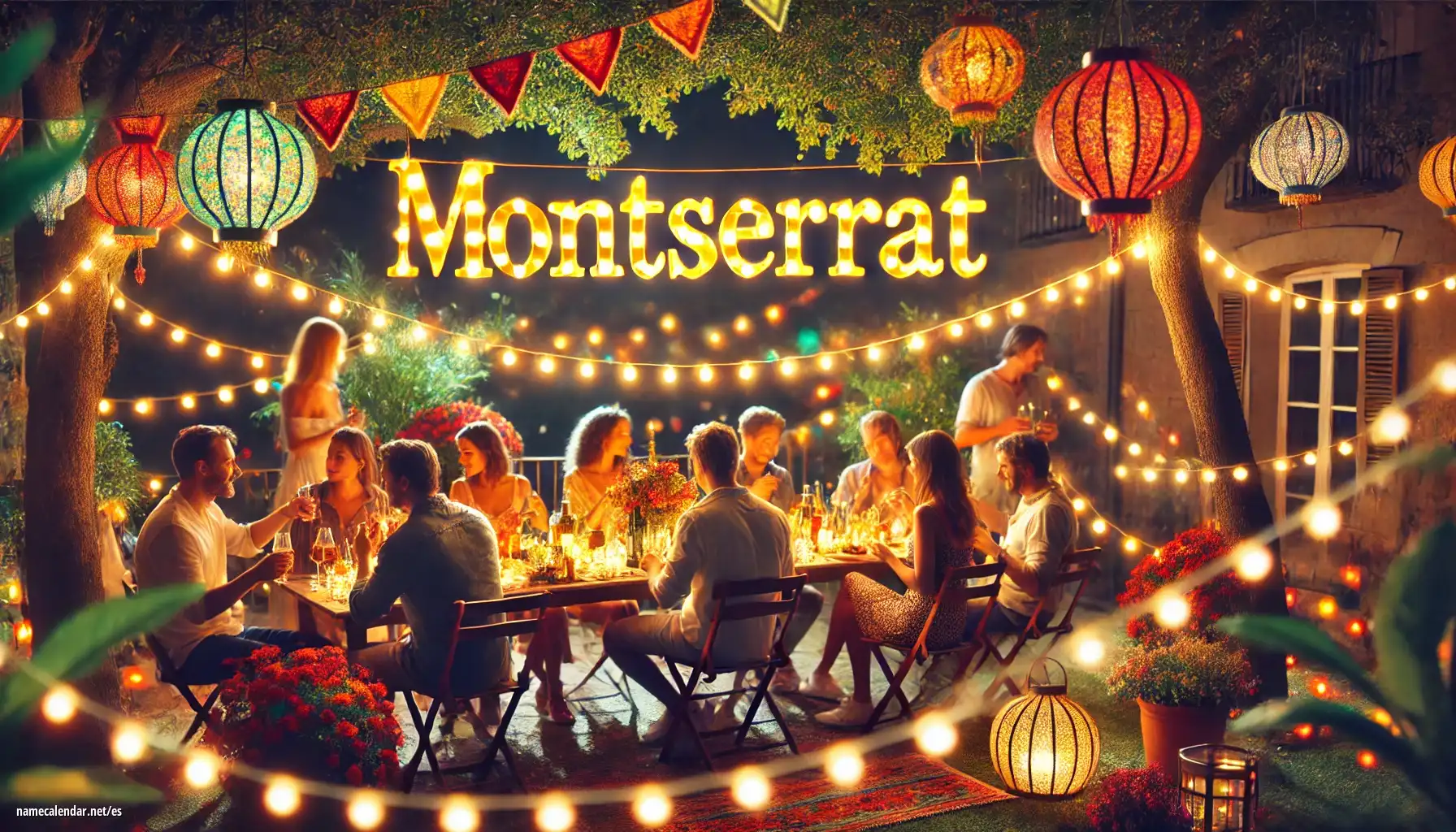 Celebración del onomástico y del nombre - Montserrat