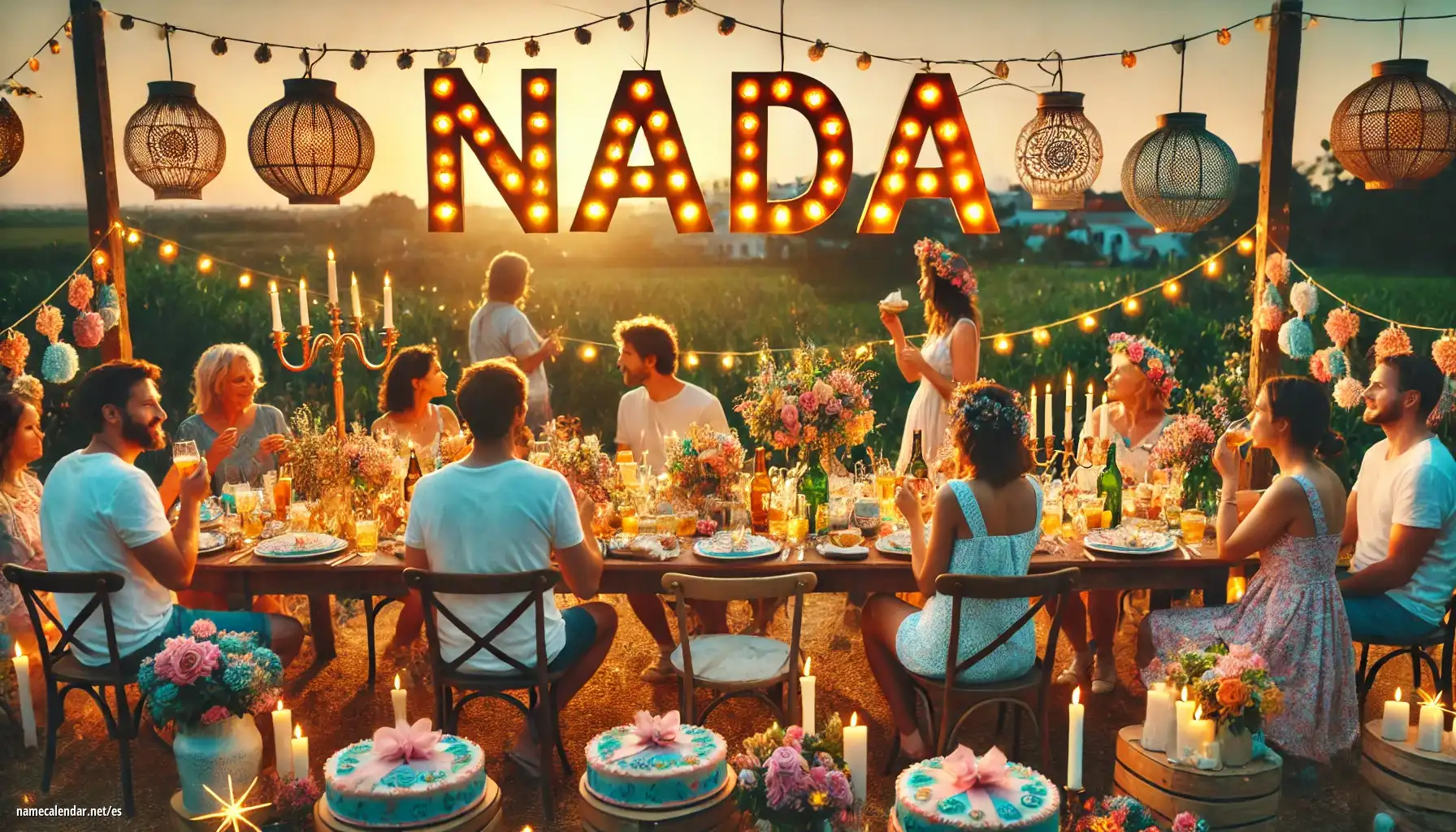 Celebración del onomástico y del nombre - Nada