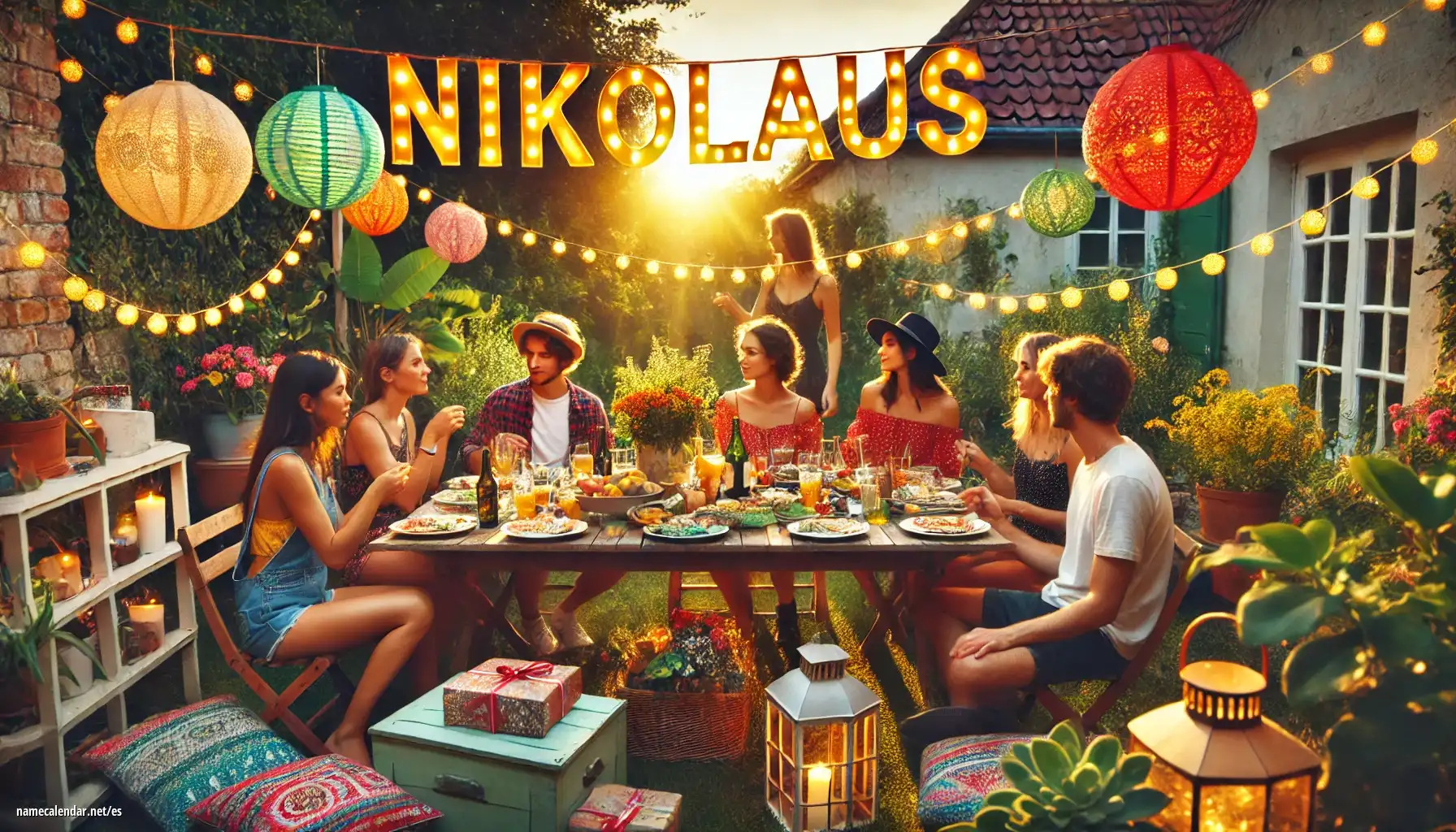 Celebración del onomástico y del nombre - Nikolaus