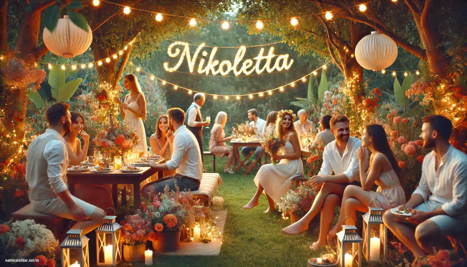Celebración del onomástico y del nombre - Nikoletta