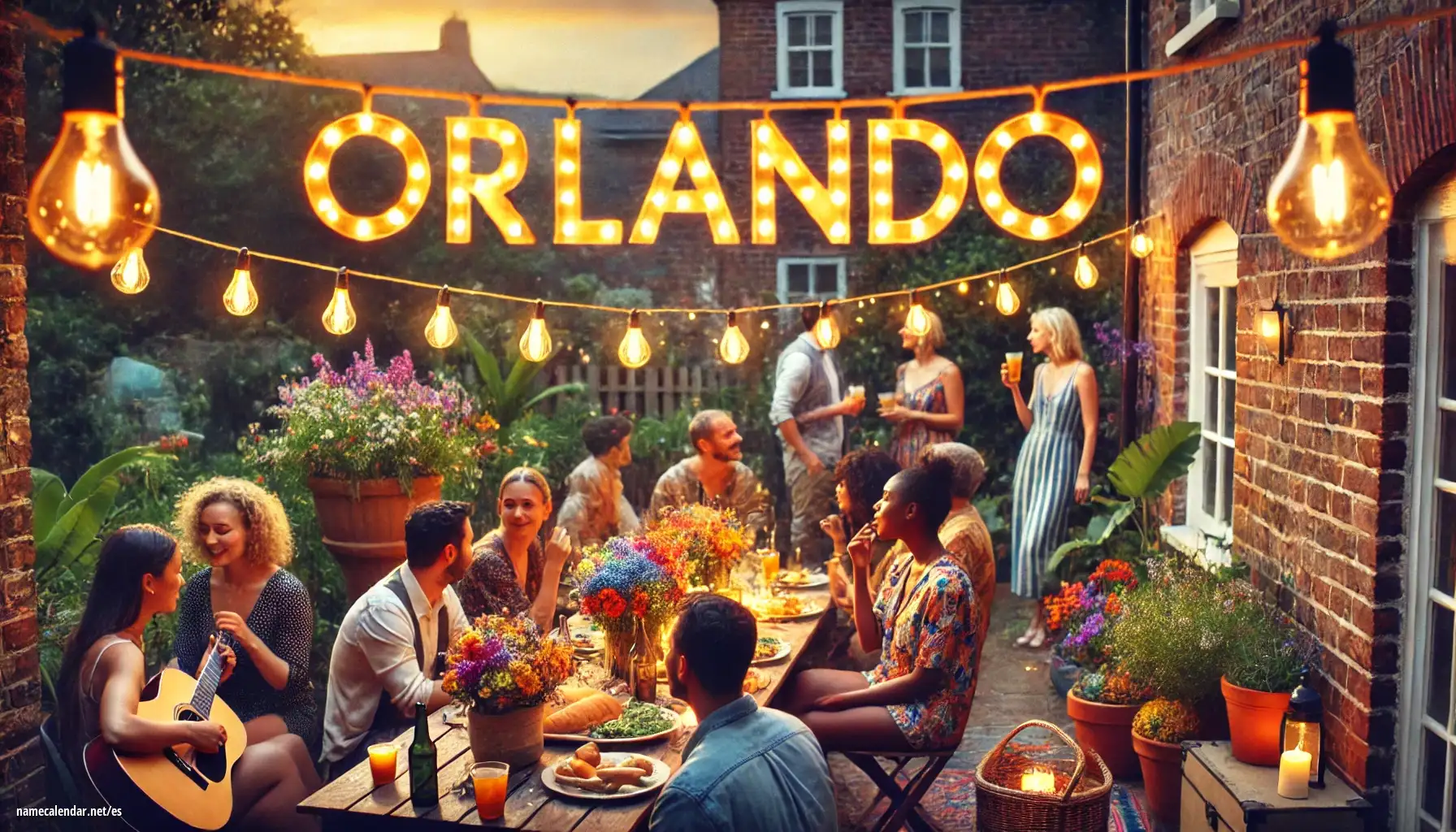 Celebración del onomástico y del nombre - Orlando