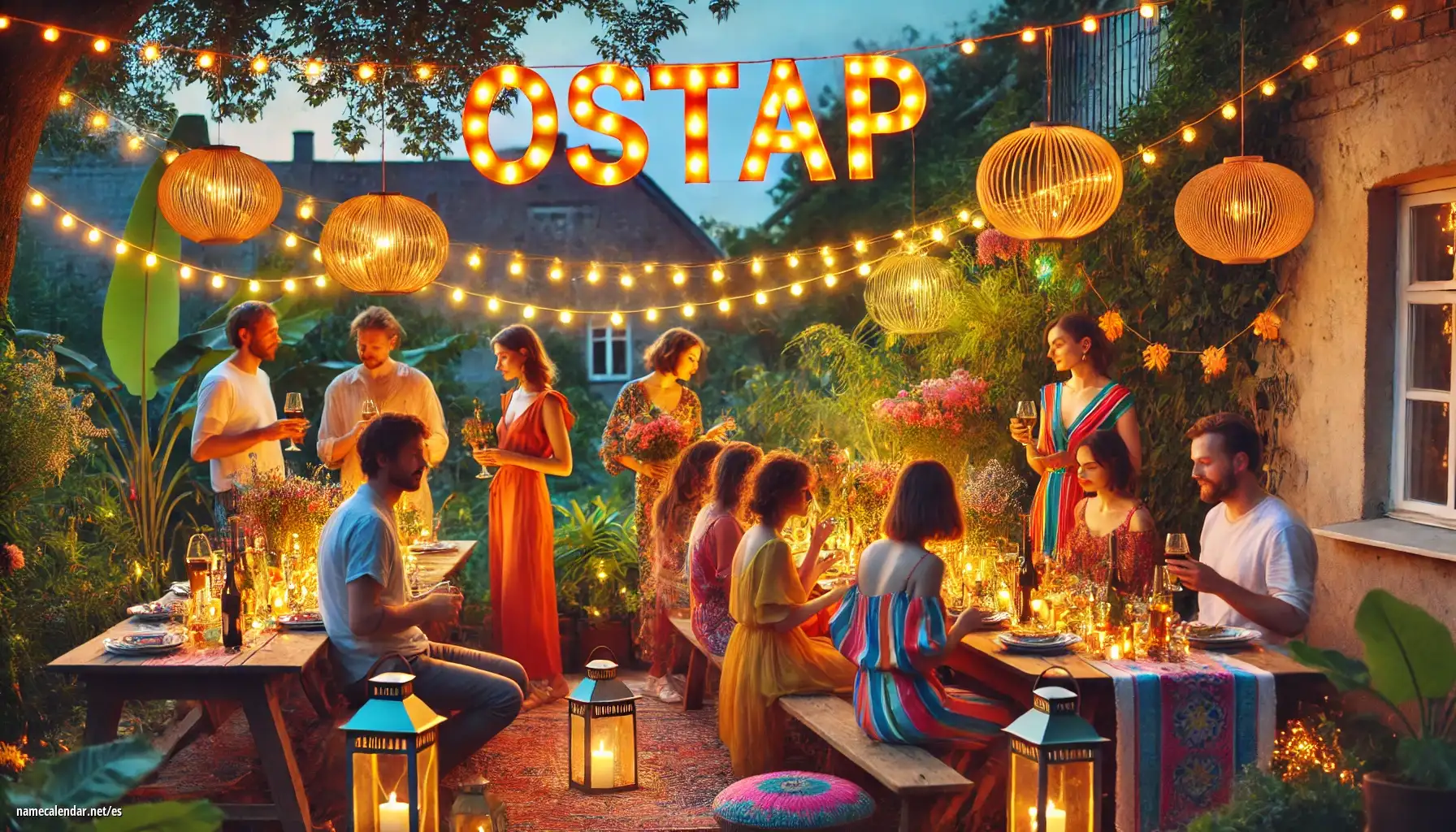 Celebración del onomástico y del nombre - Ostap